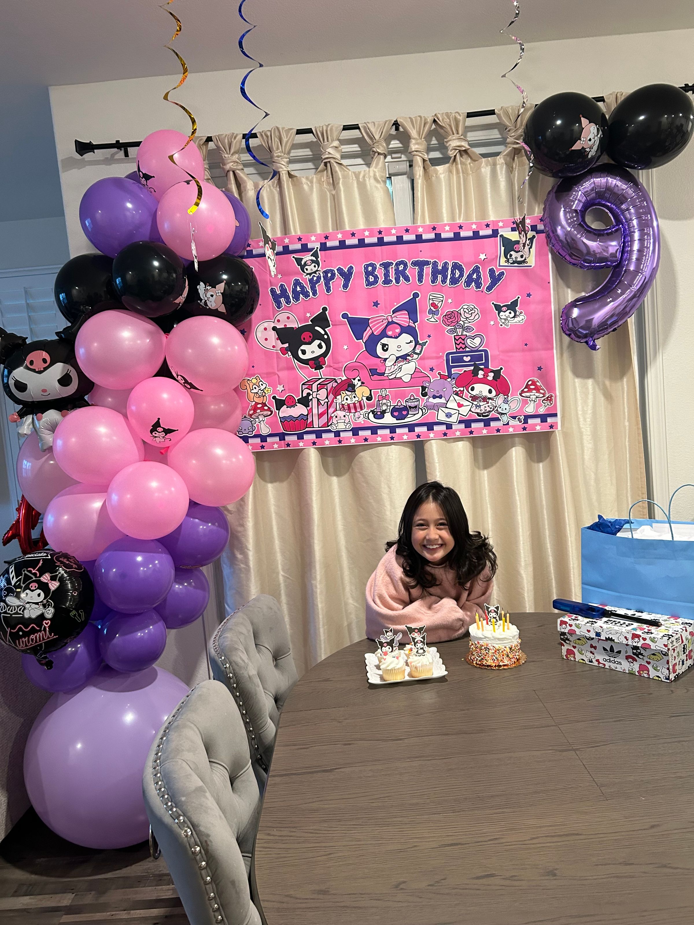 Kuromi theme birthday 