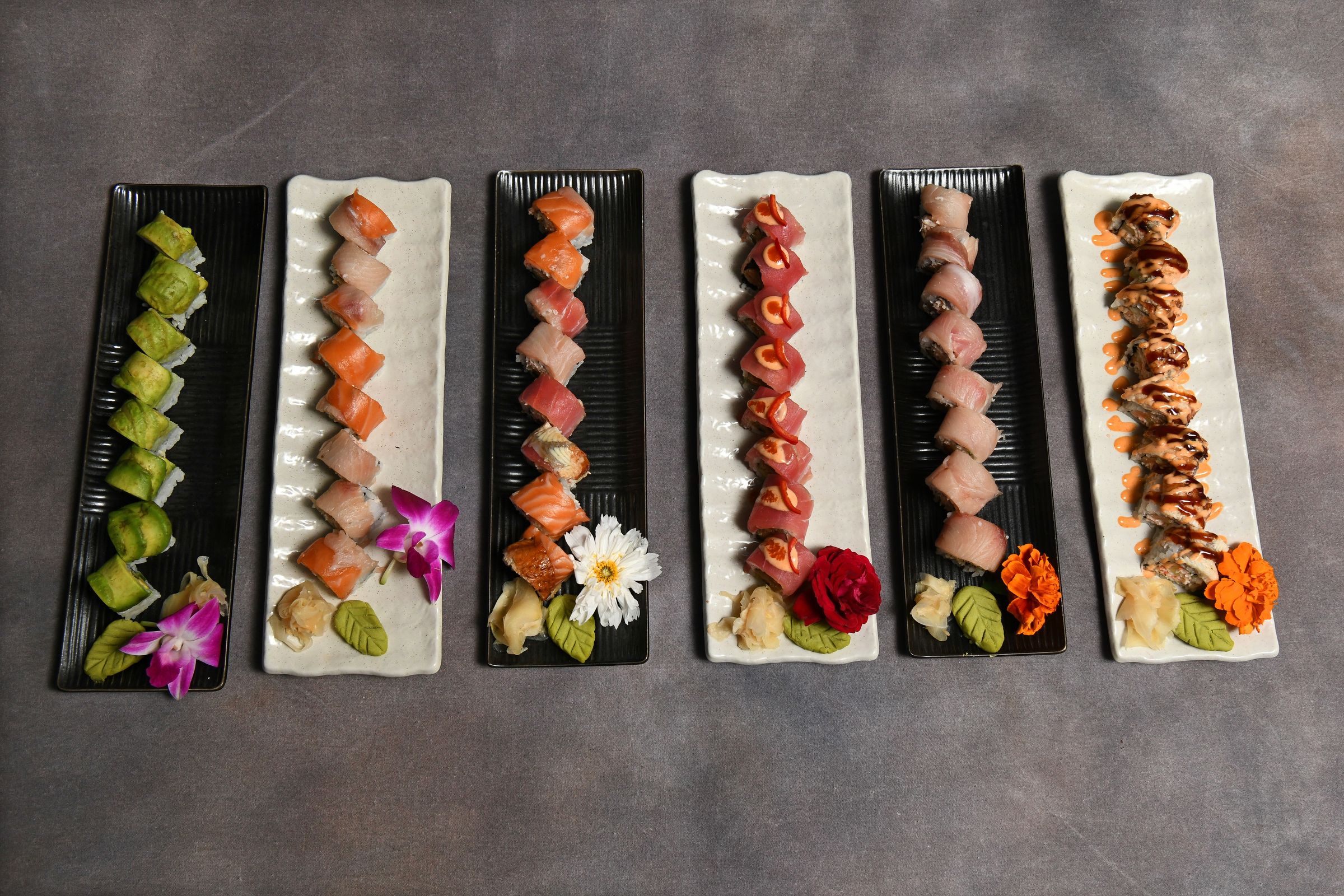 Variety of Sushi
