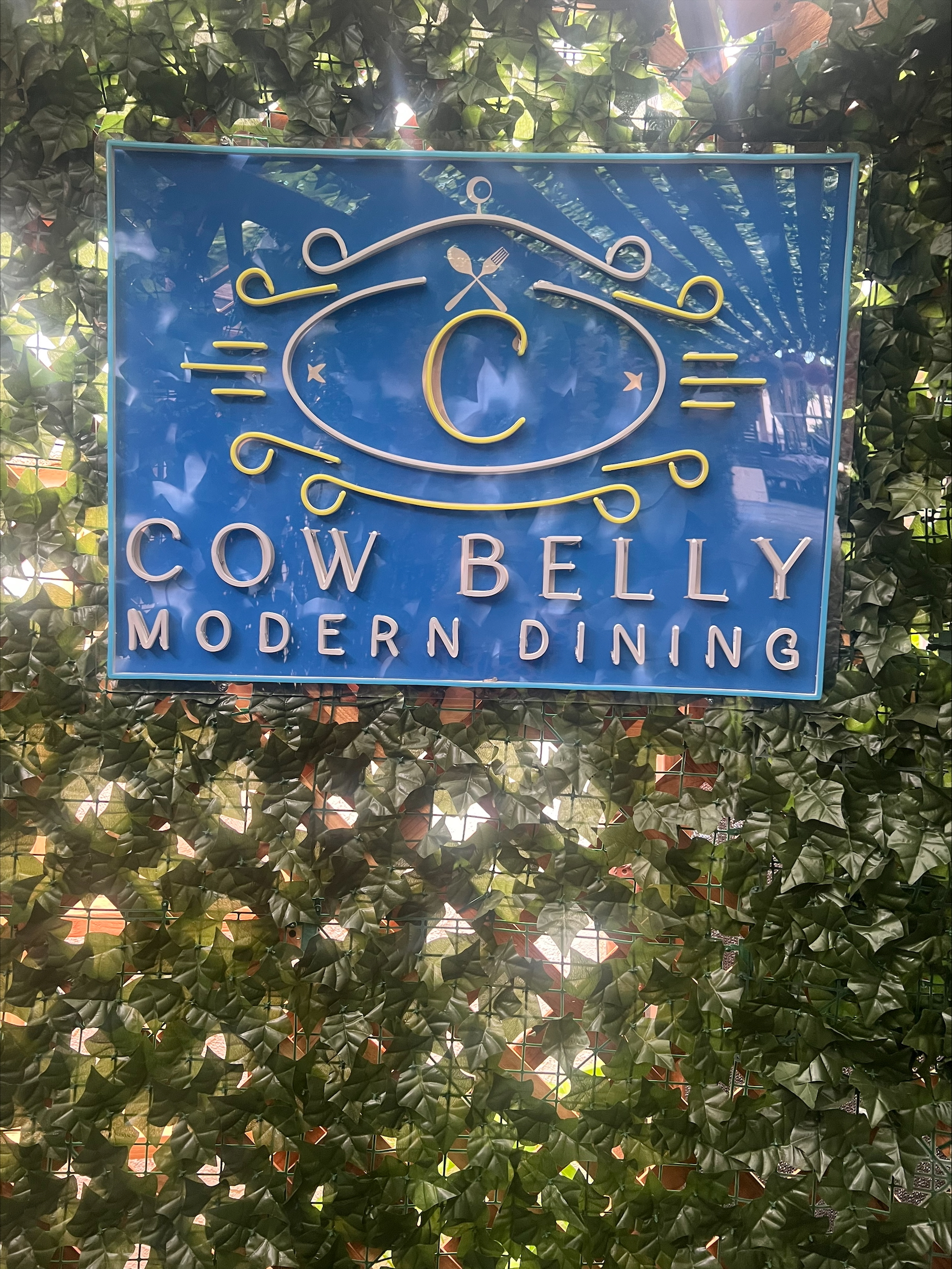 Cow Belly Sign