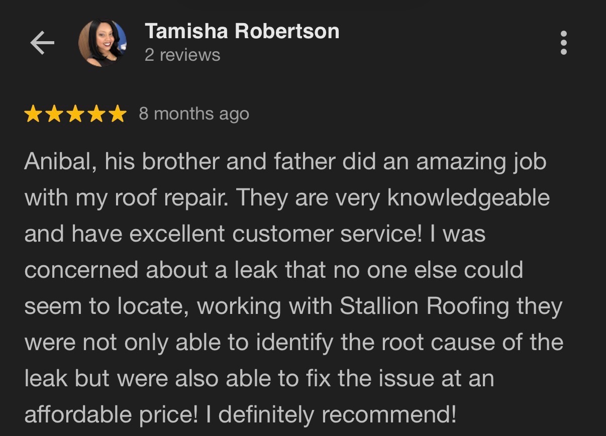 Stallion Roofing company LLC's image