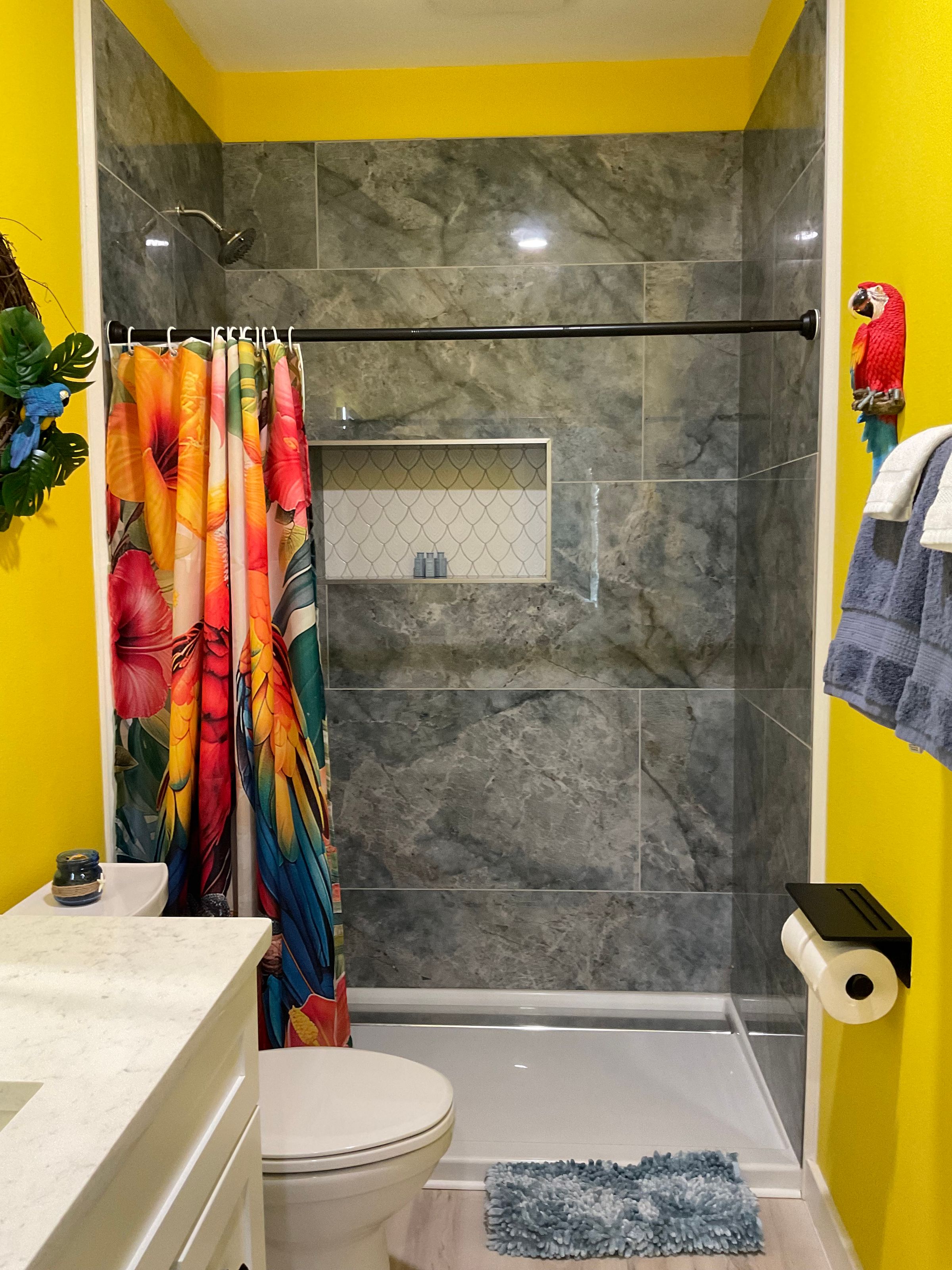 The Parrot Bathroom