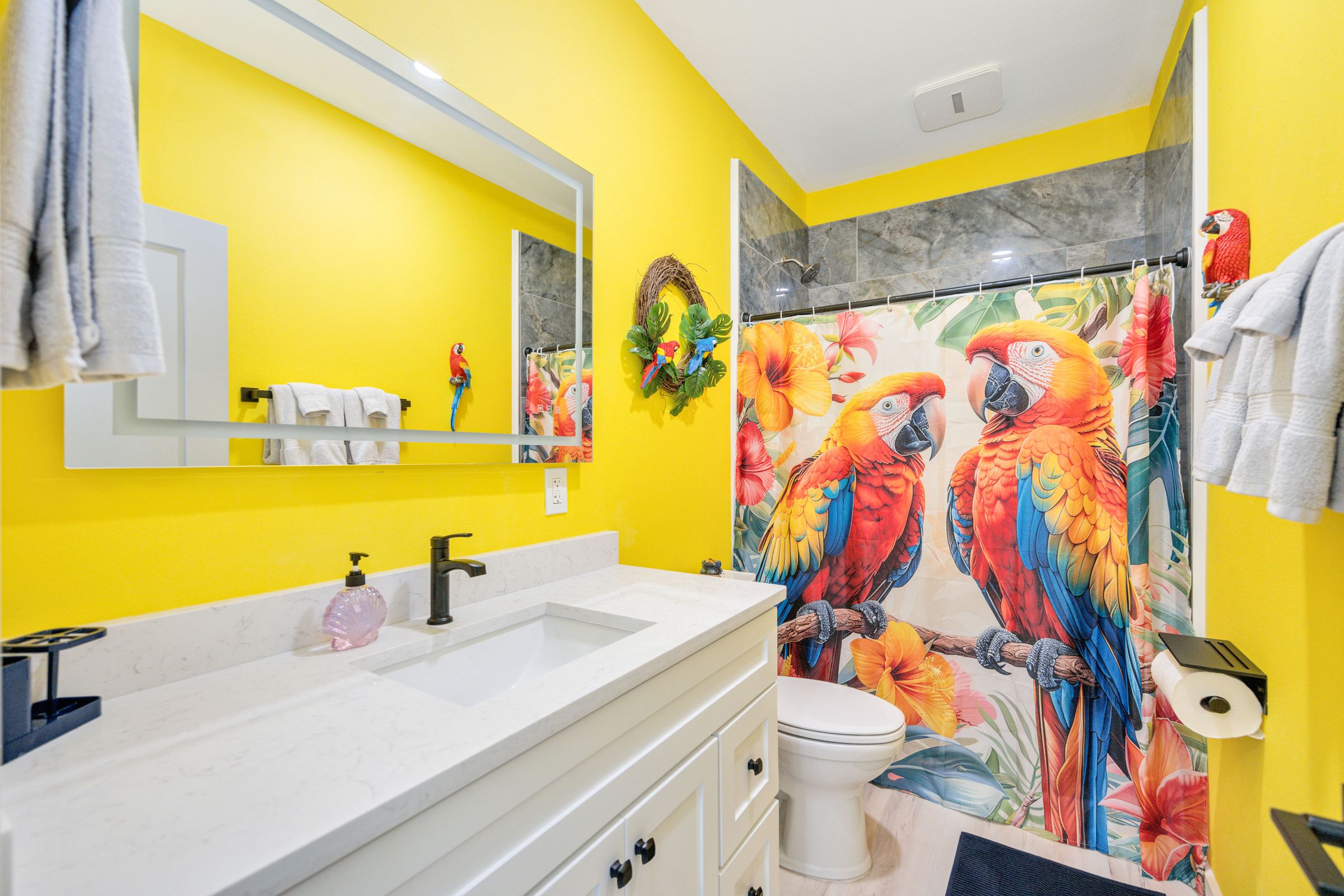 The Parrot Bathroom
