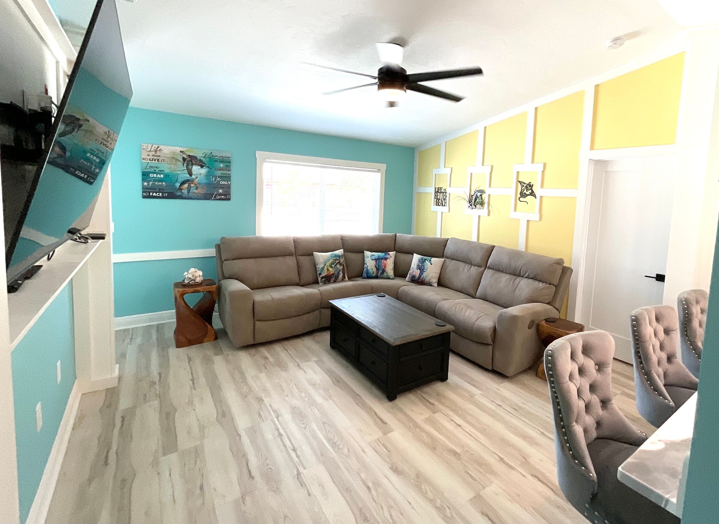 The Blue Lagoon Living Area