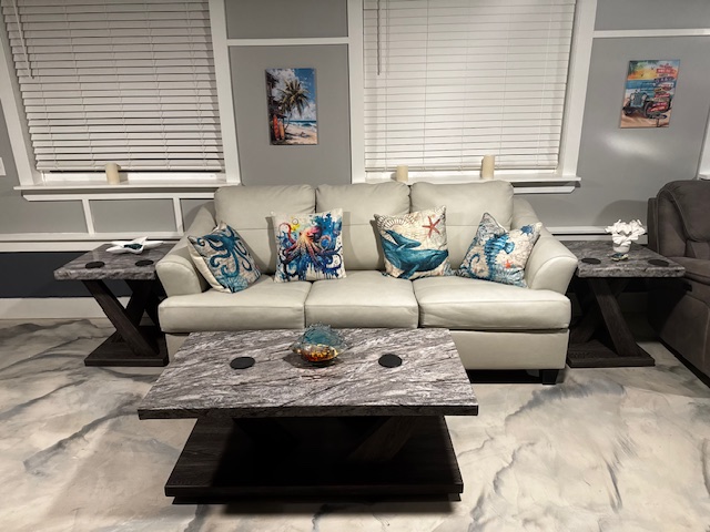 Family room sleeper sofa