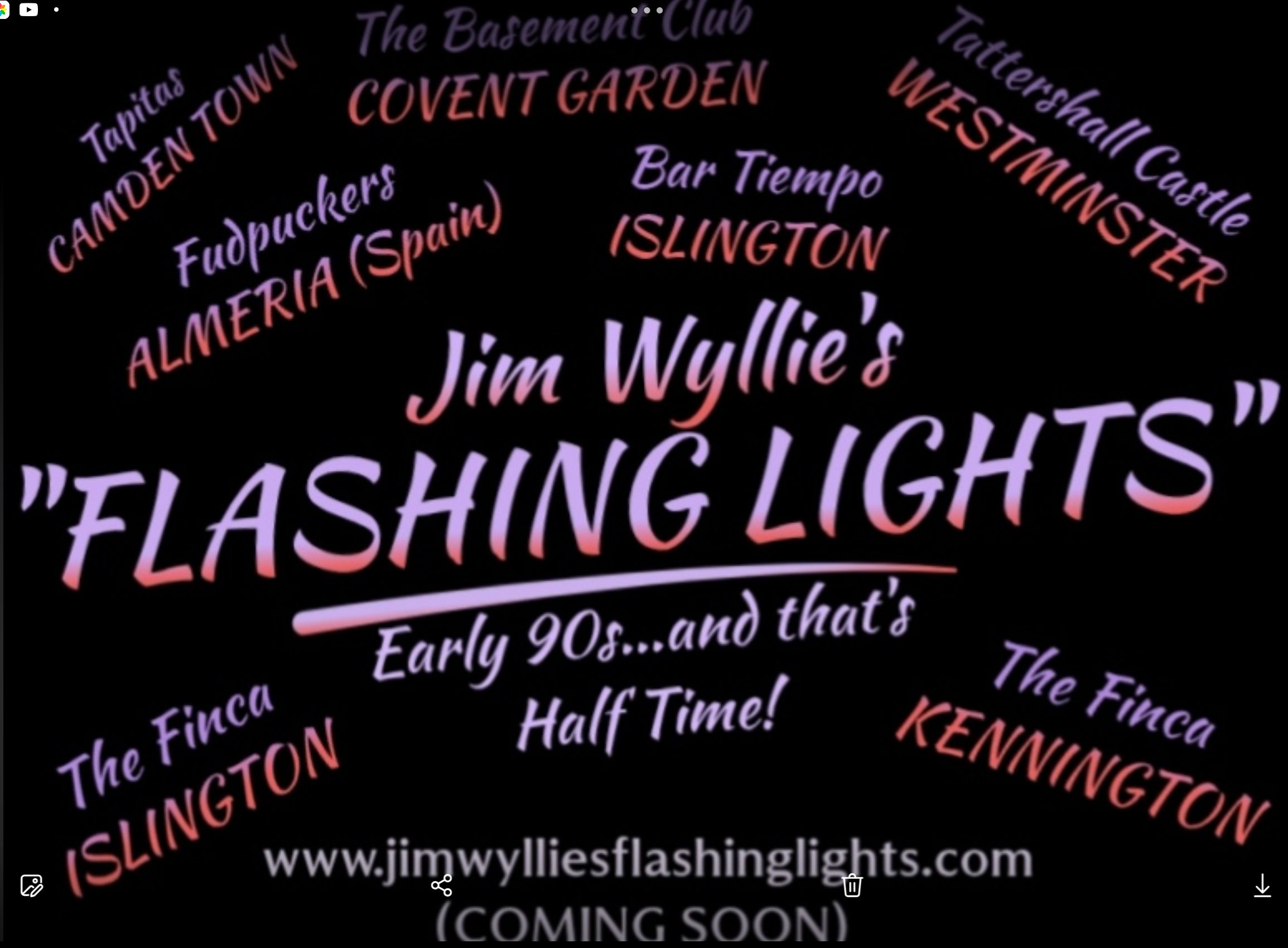 "FLASHING LIGHTS" and "DANCES WITH DAFFODILS"'s image