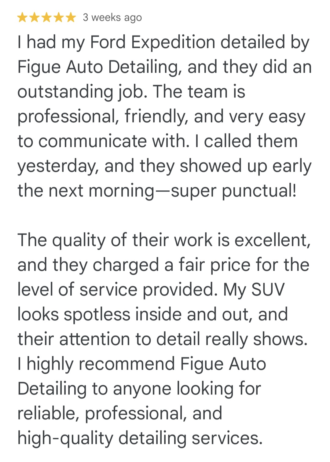 Figue Auto Detailing's image