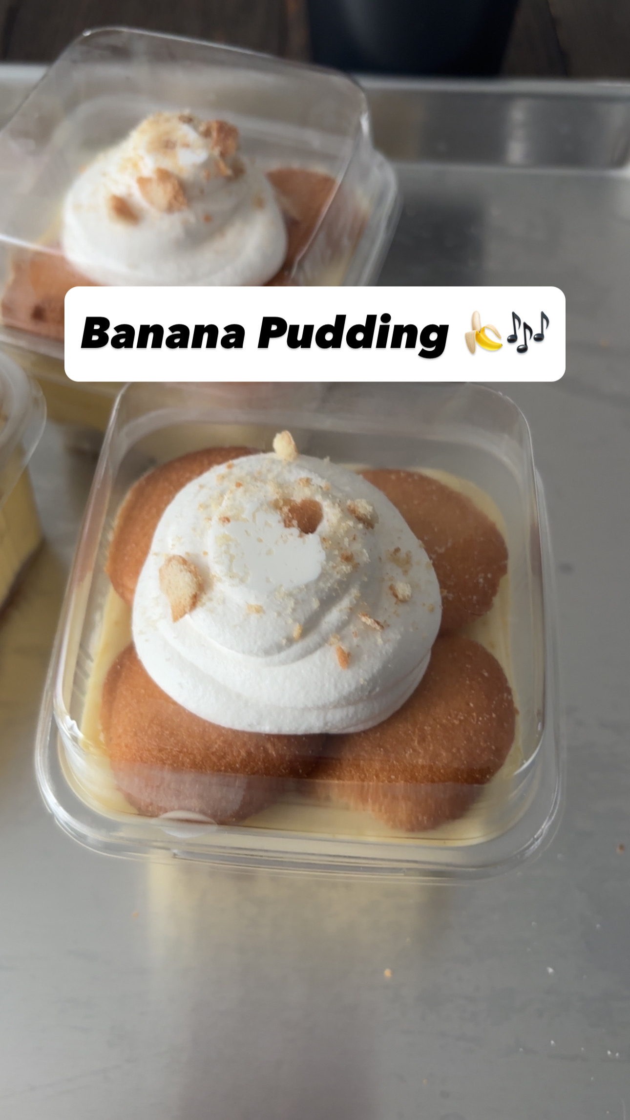 Banana Pudding Cup