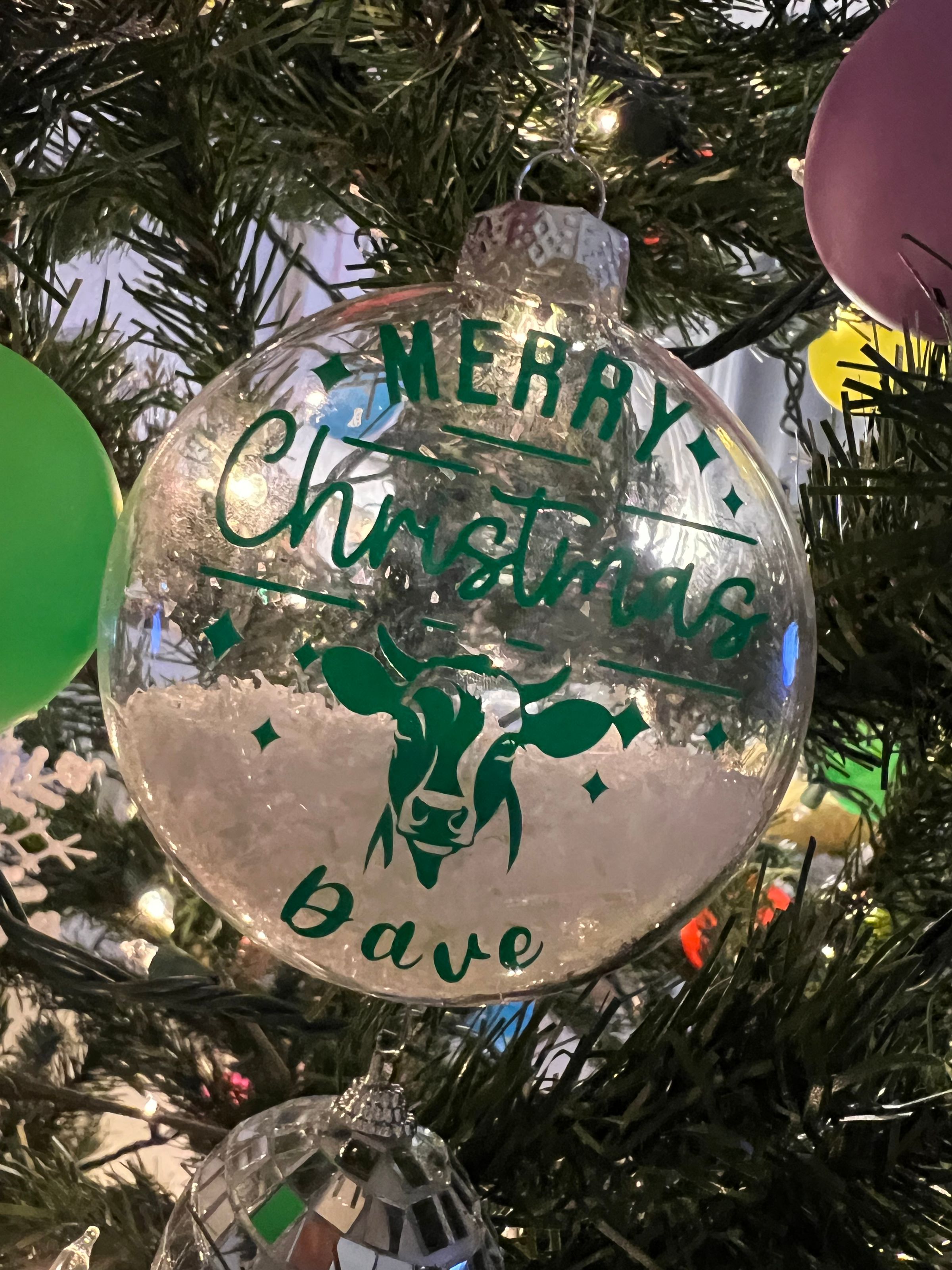 Personalized Christmas Ornament 