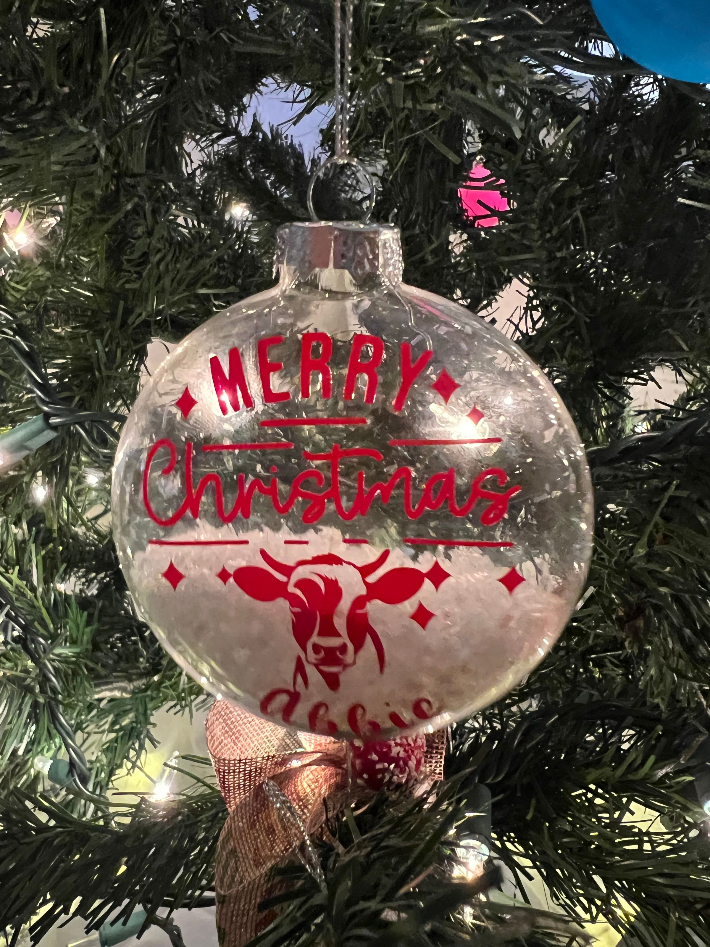 Personalized Christmas Ornament