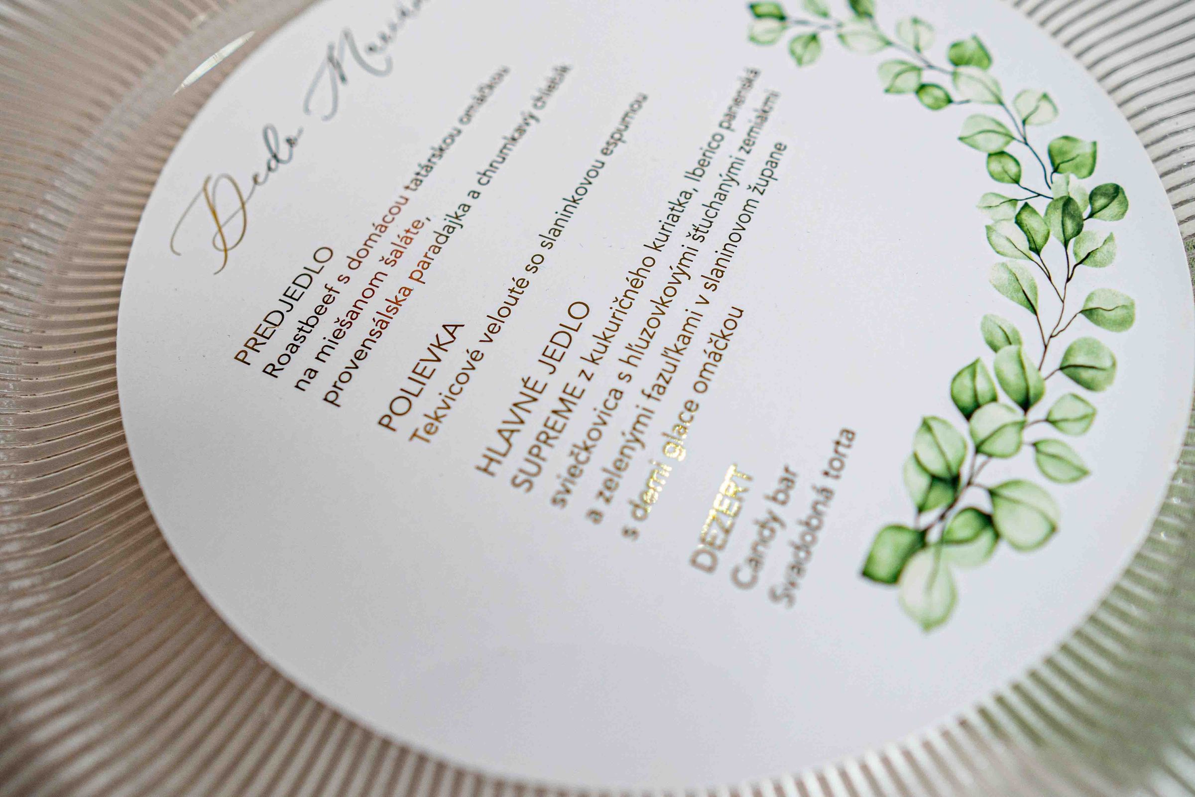 Svadobné Oznámenia, Pozvánky, Zasadací poriadok,Menu lístky's image