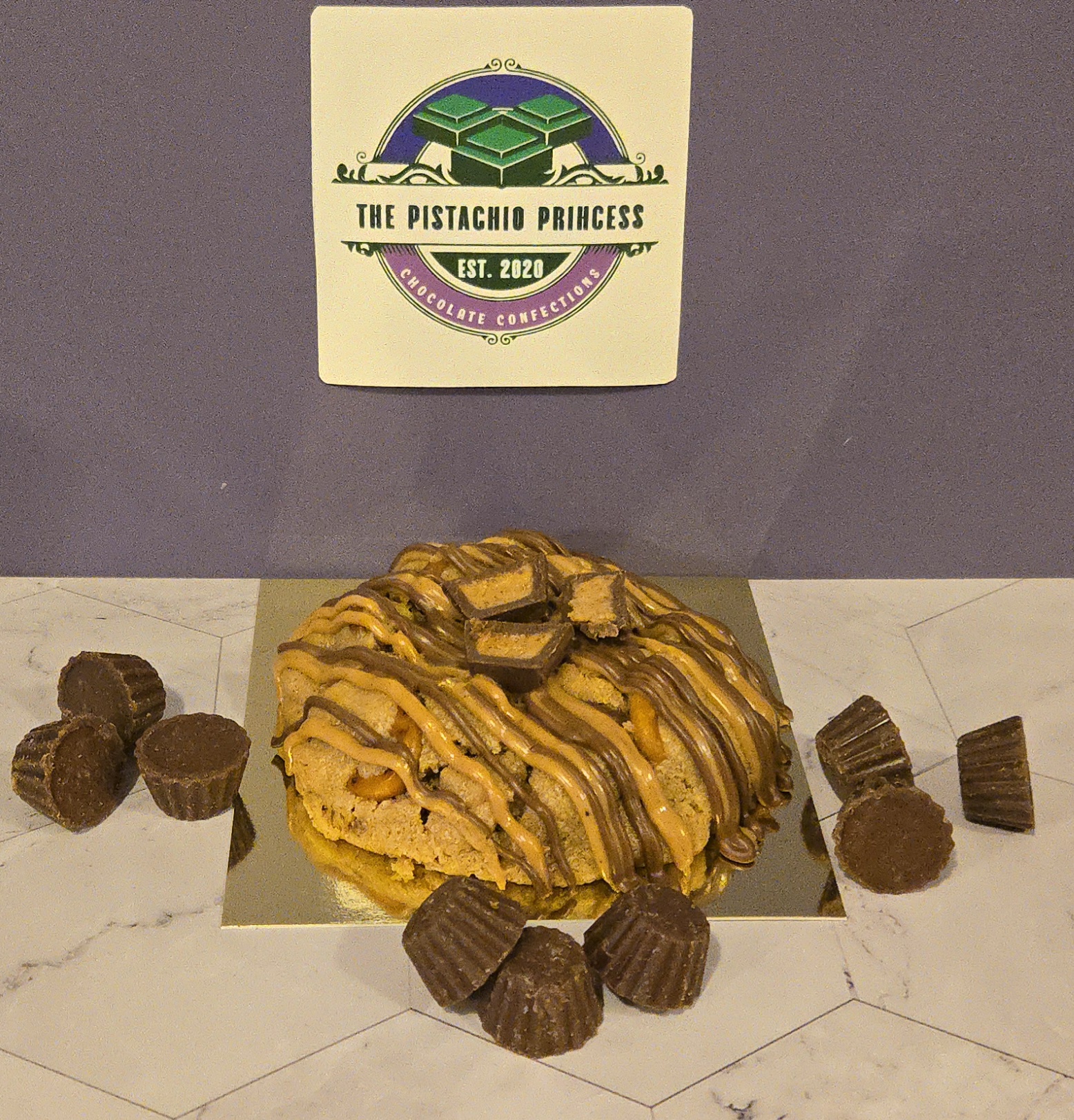 Peanut Butter Blitz Stuffed Cookie