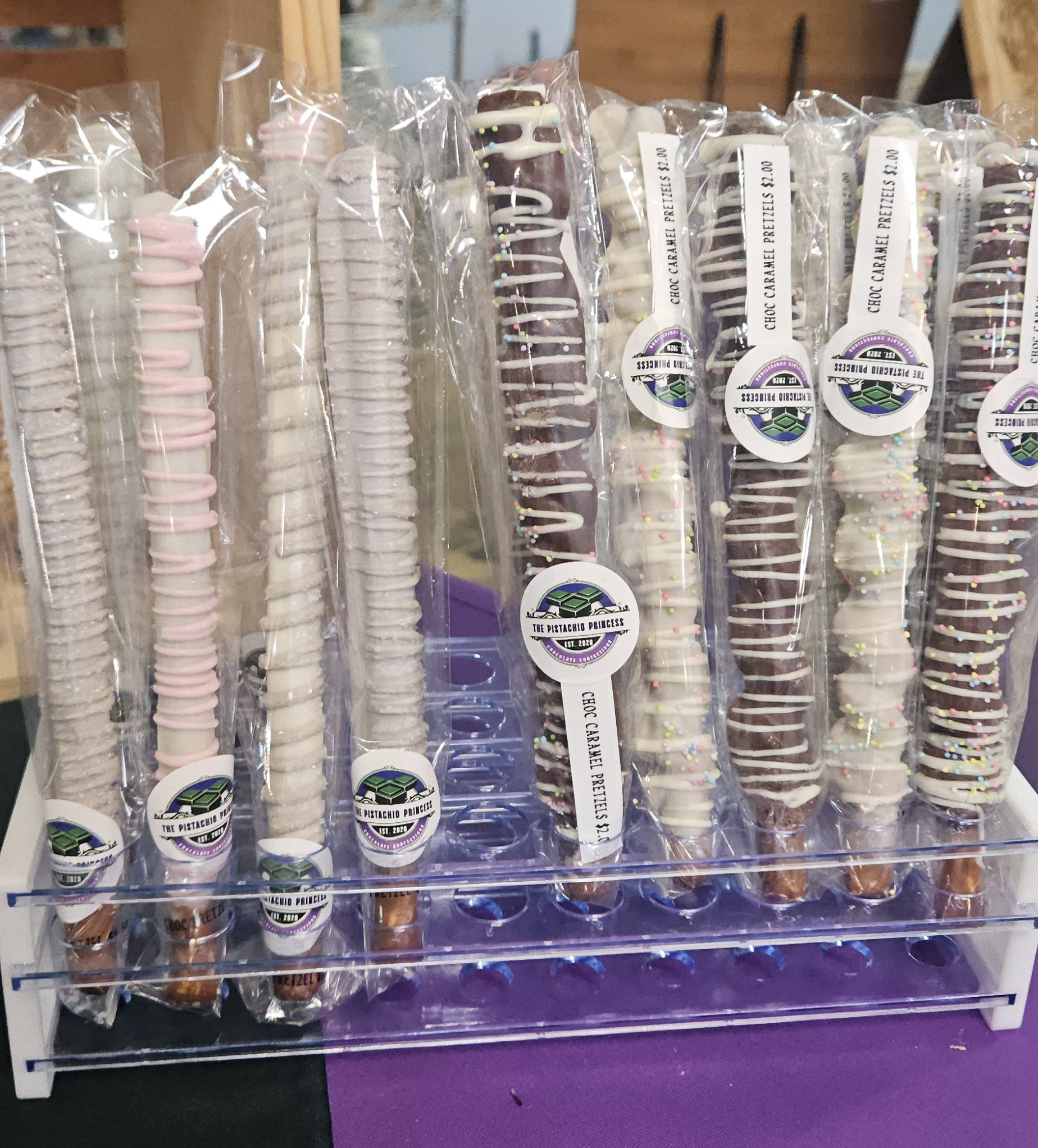 Chocolate Covered Pretzels