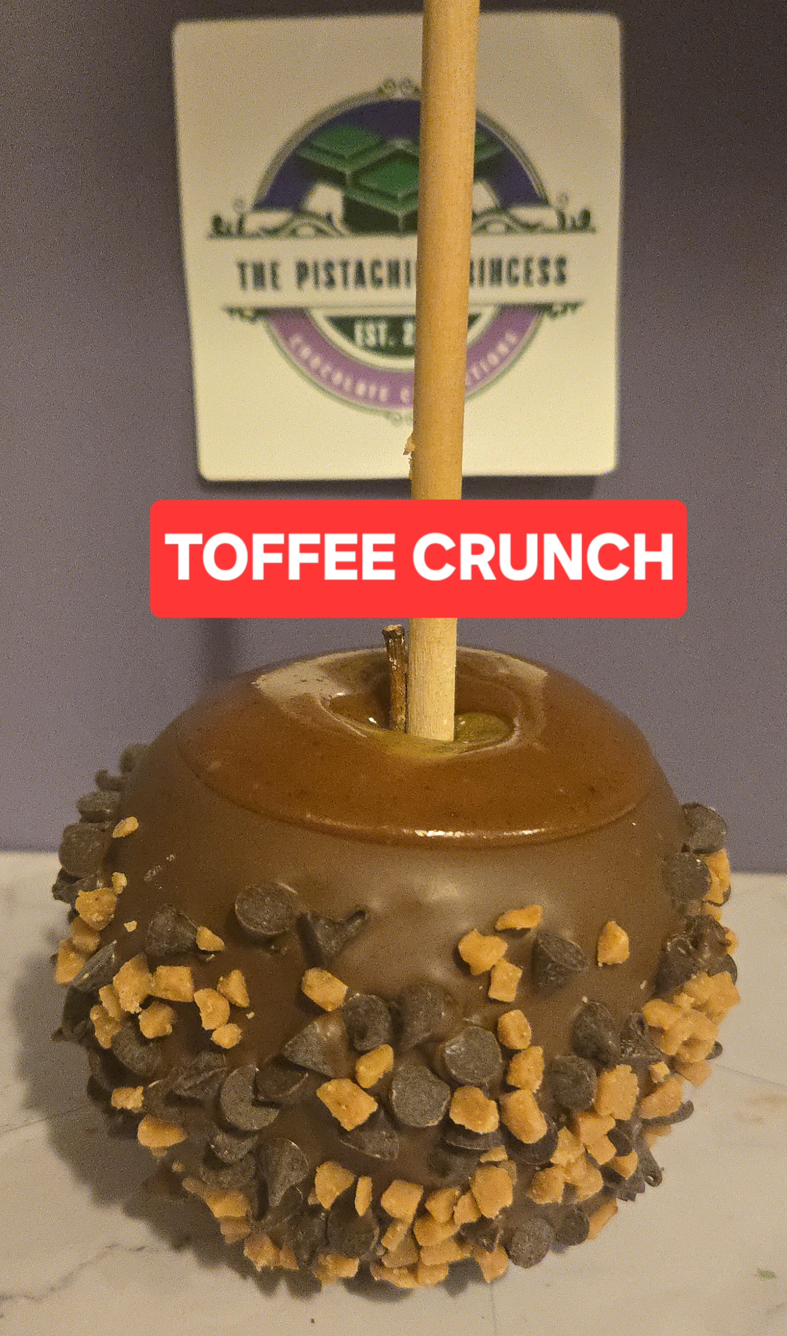 Toffee Crunch Caramel Apple