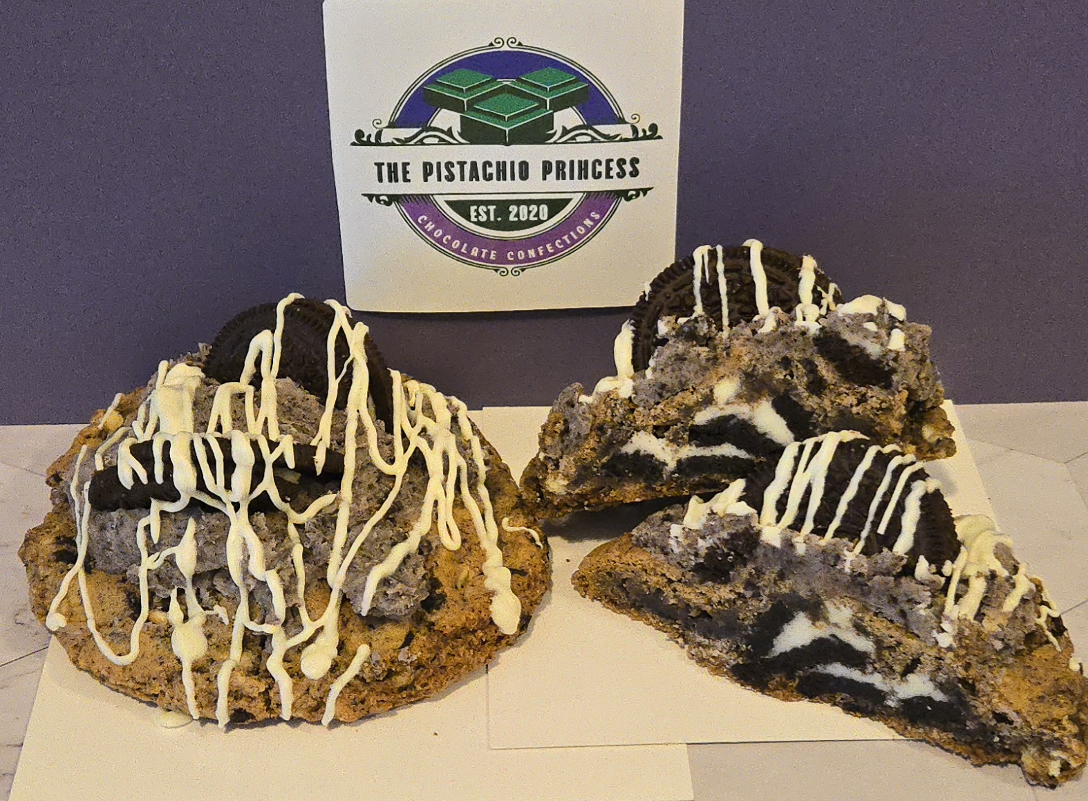 Jumbo Monster Oreo Stuffed Cookie