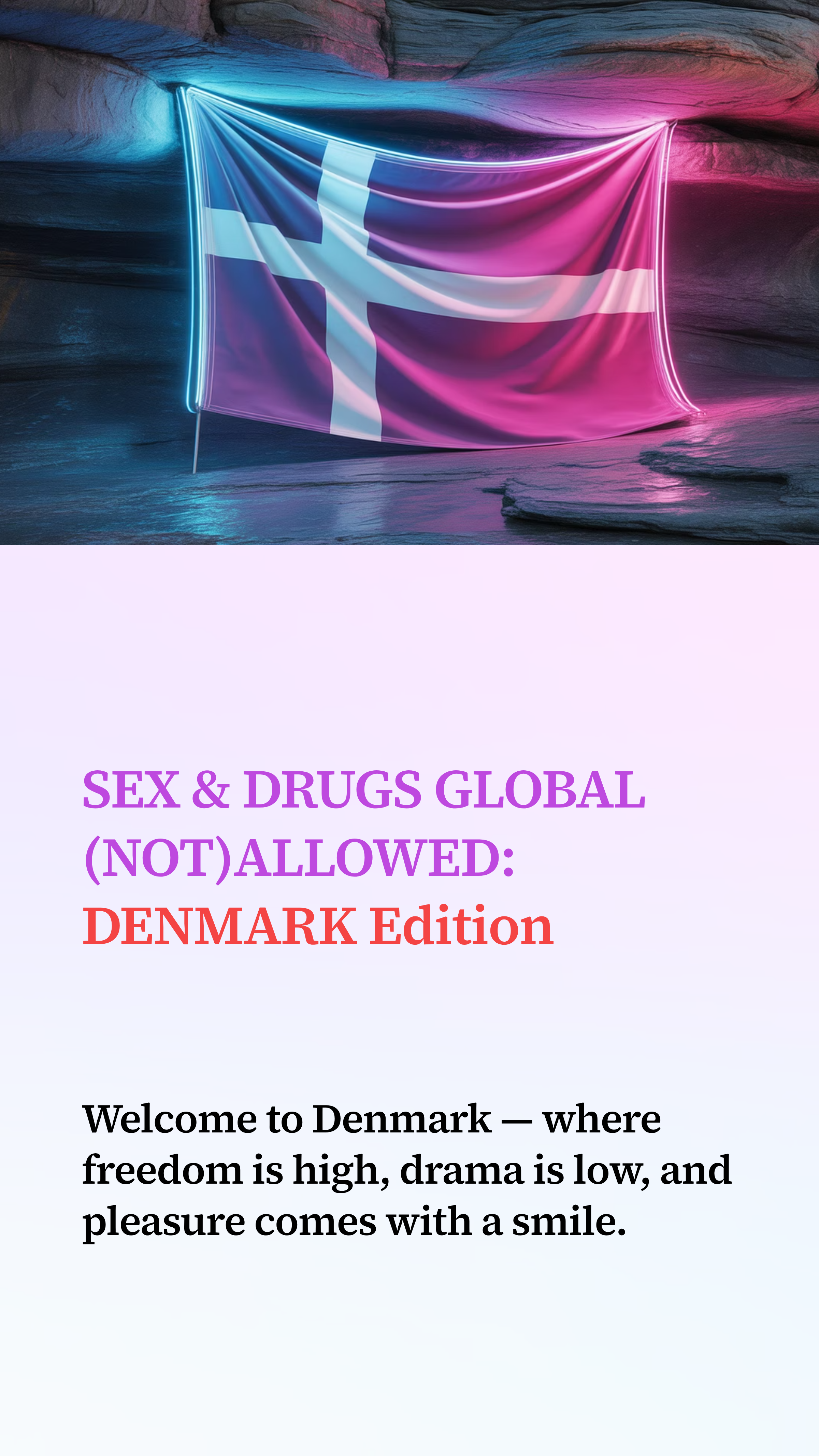 Sex & Drugs Global (Not)Allowed!'s image