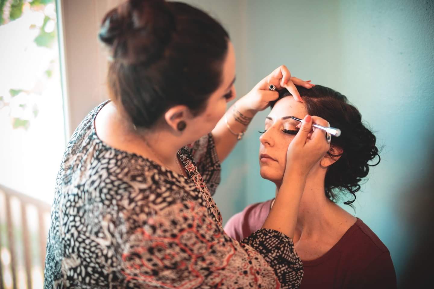 Getting ready to get married.