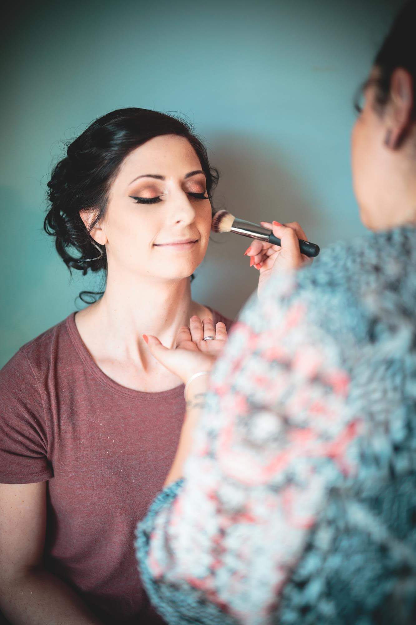 Getting ready to get married.