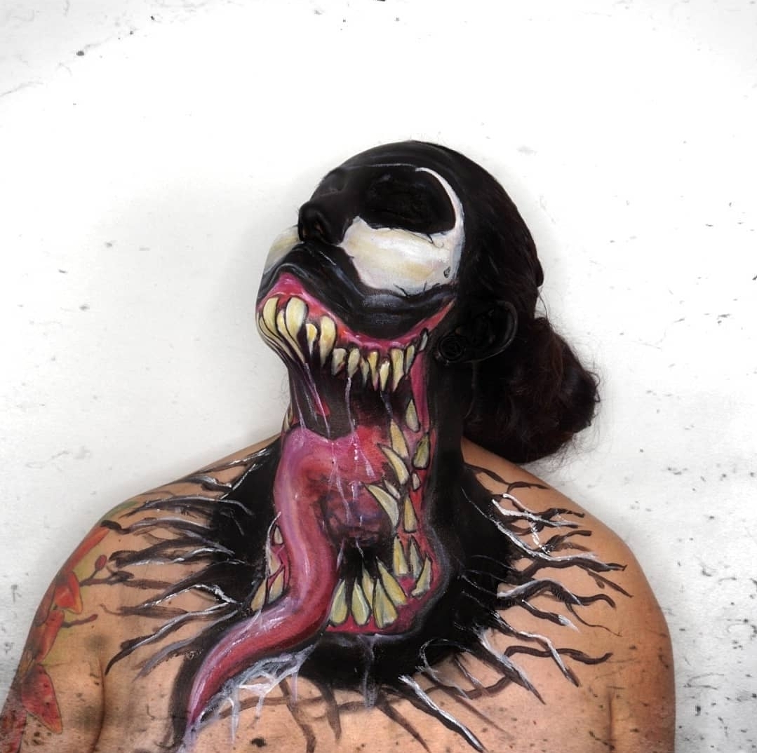 Venom Facepaint 