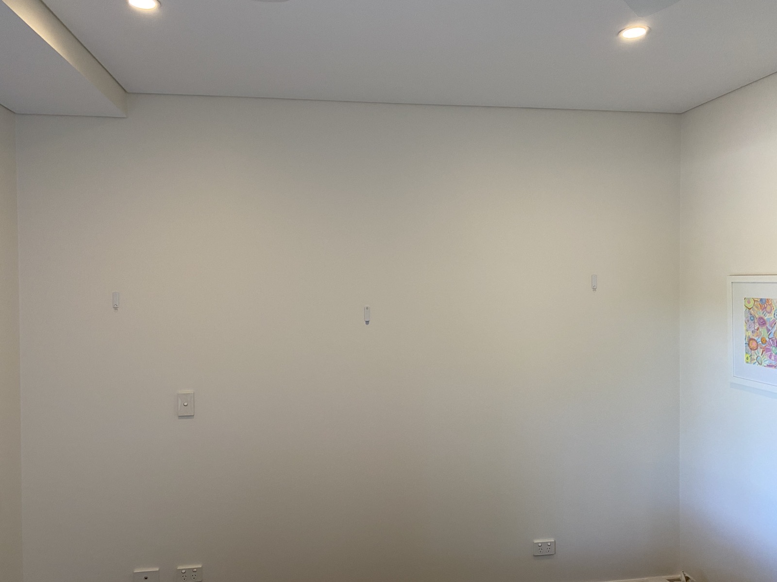 Residential Apartment White Paint Room