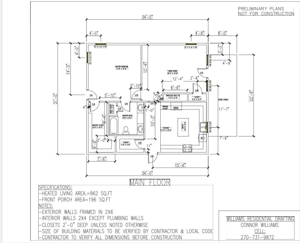 Williams Residential Drafting & Contracting's image