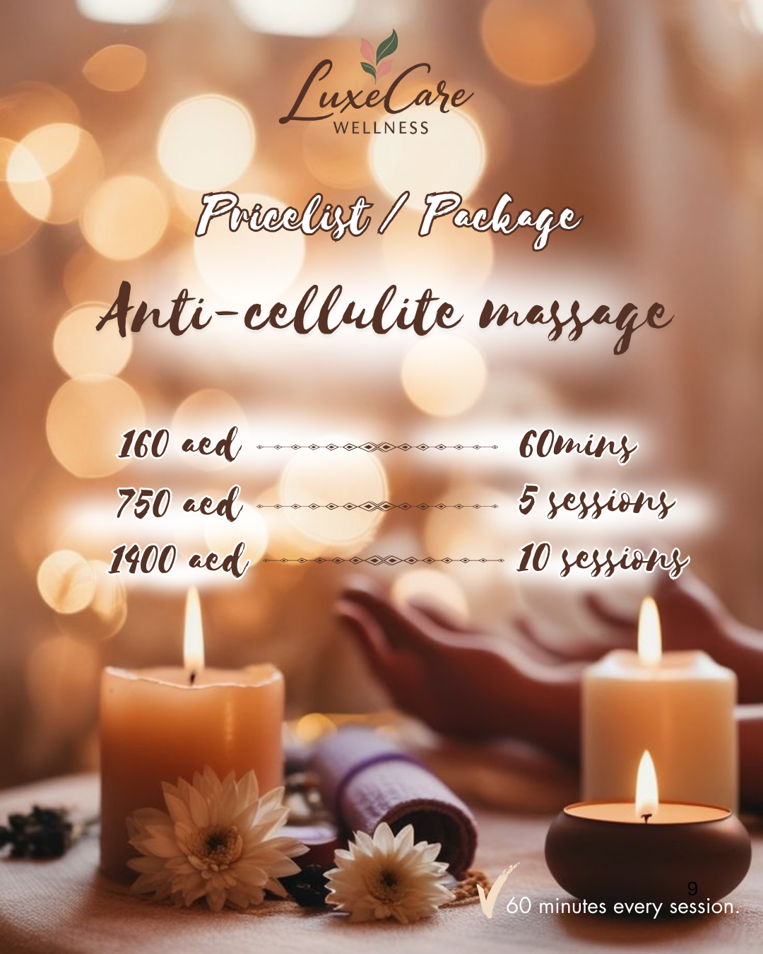 Anti cellulite massage