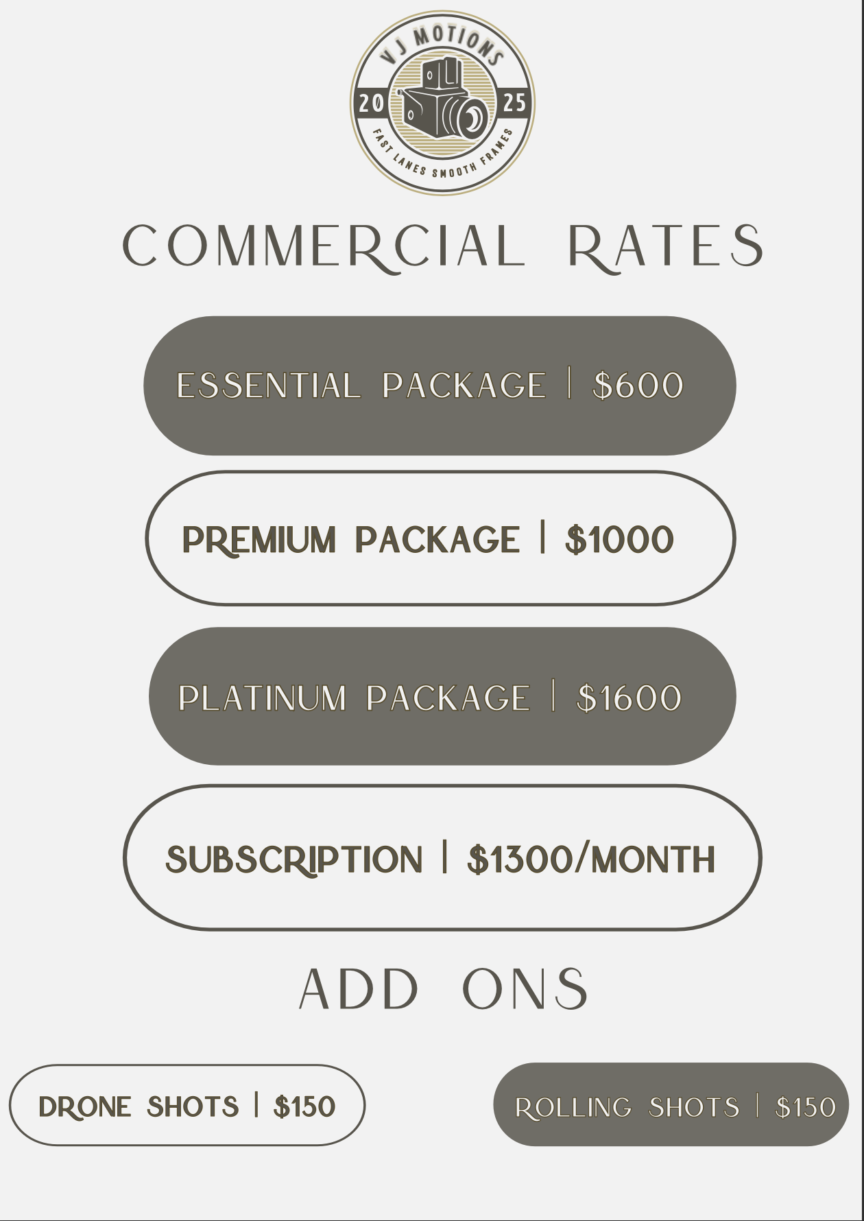 VJ MOTIONS– Cinematic Photography & Videography Ontario's image