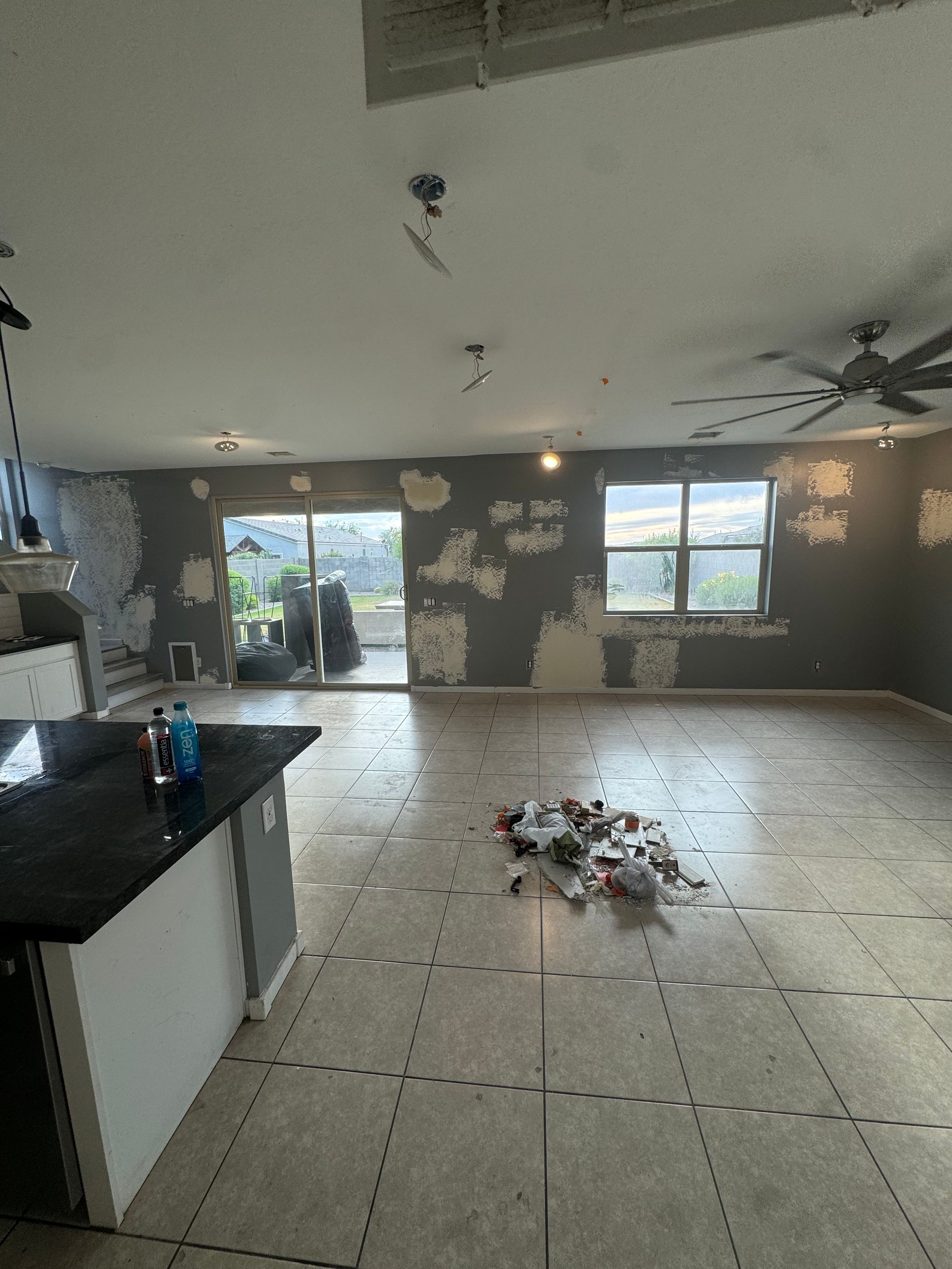 Texture and drywall repair