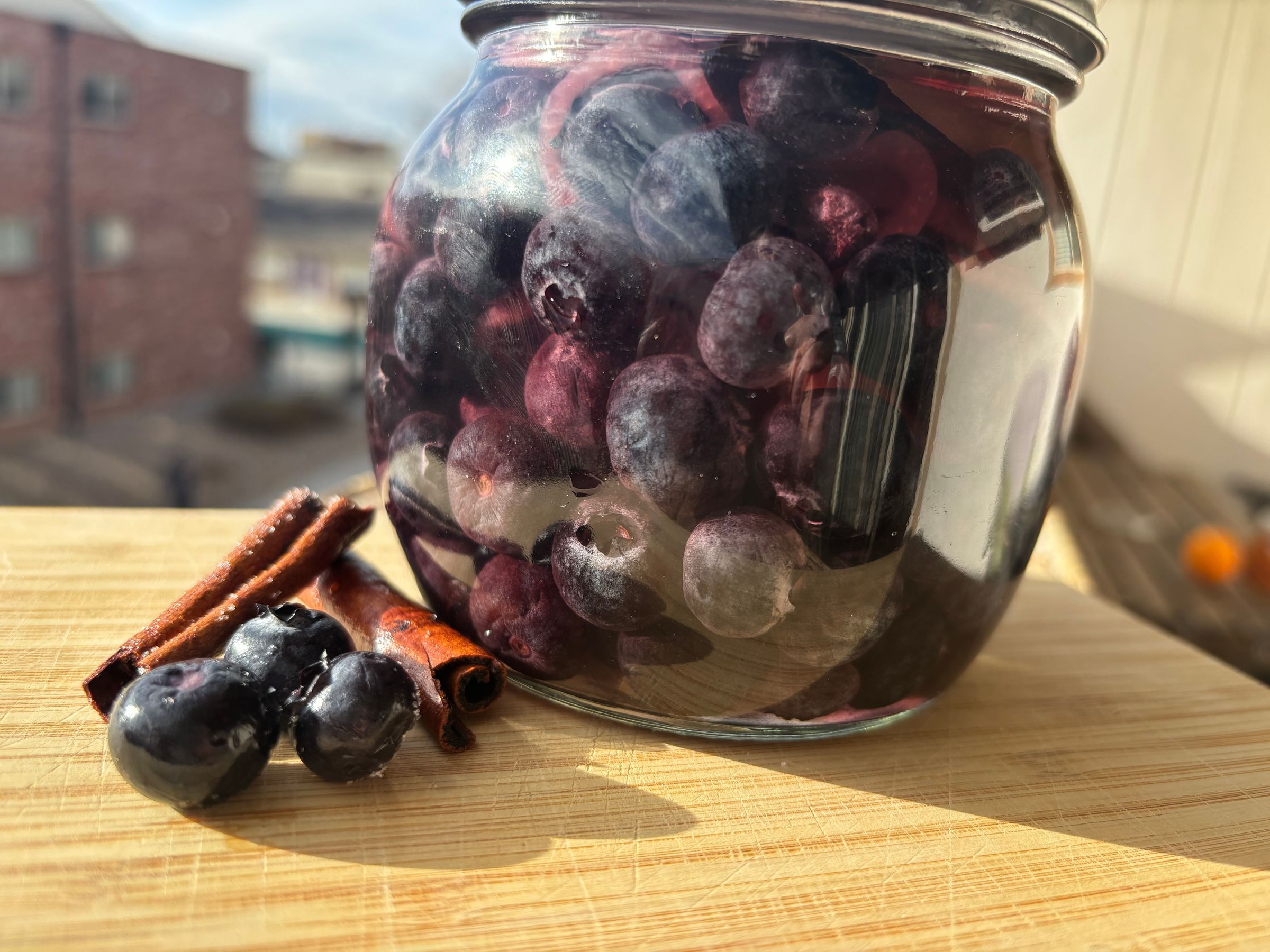 Pickled Blueberries