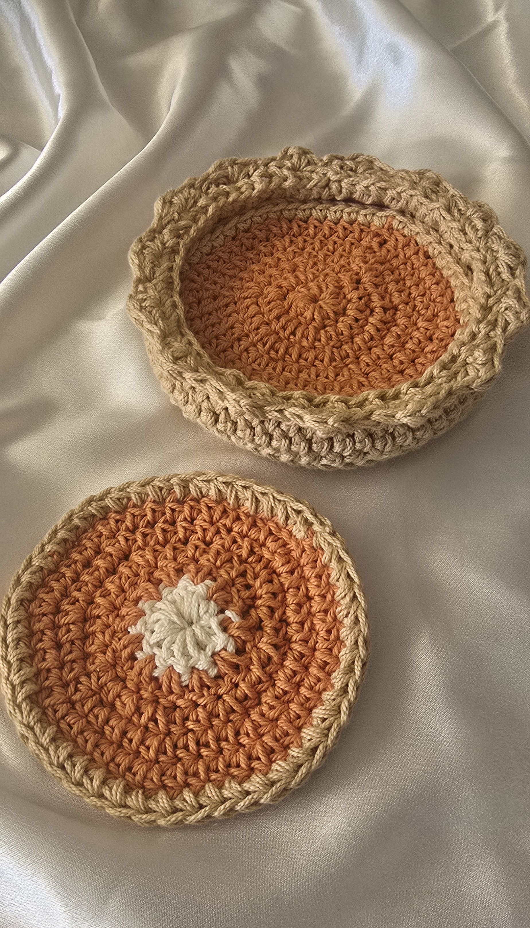 Pumpkin Pie Coaster Set