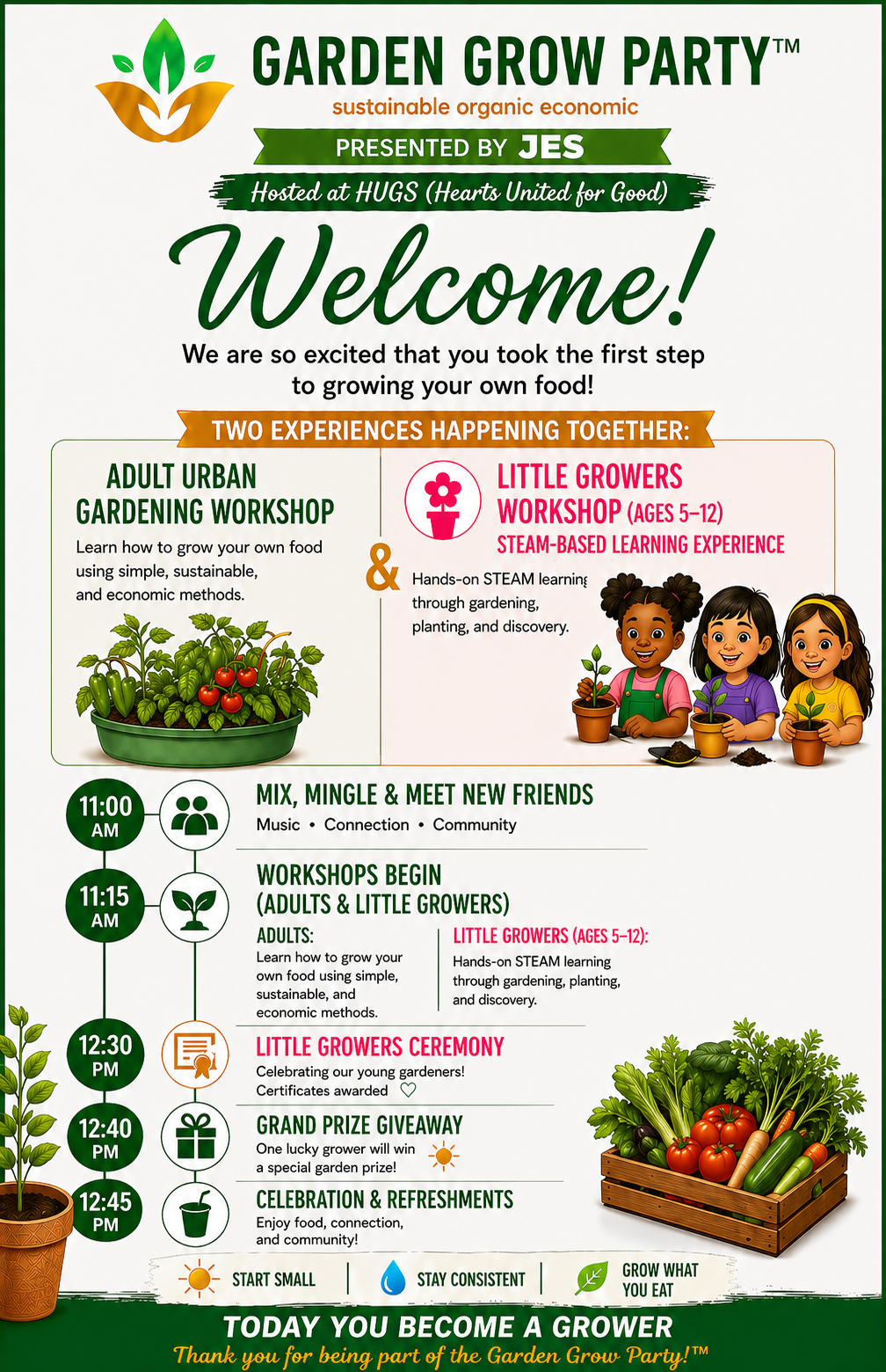 Garden grow party 's image