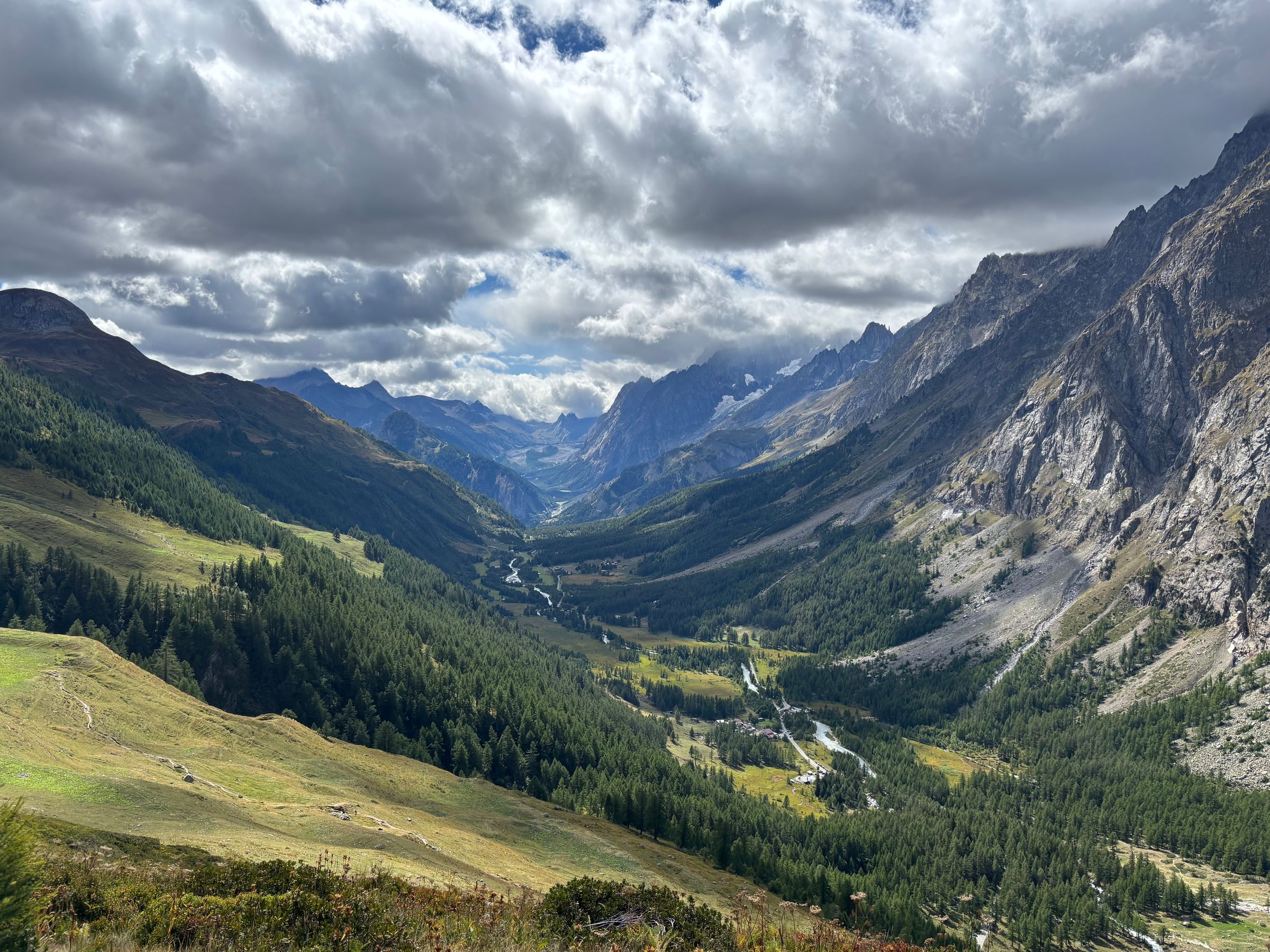 Alps near Courmeyeur