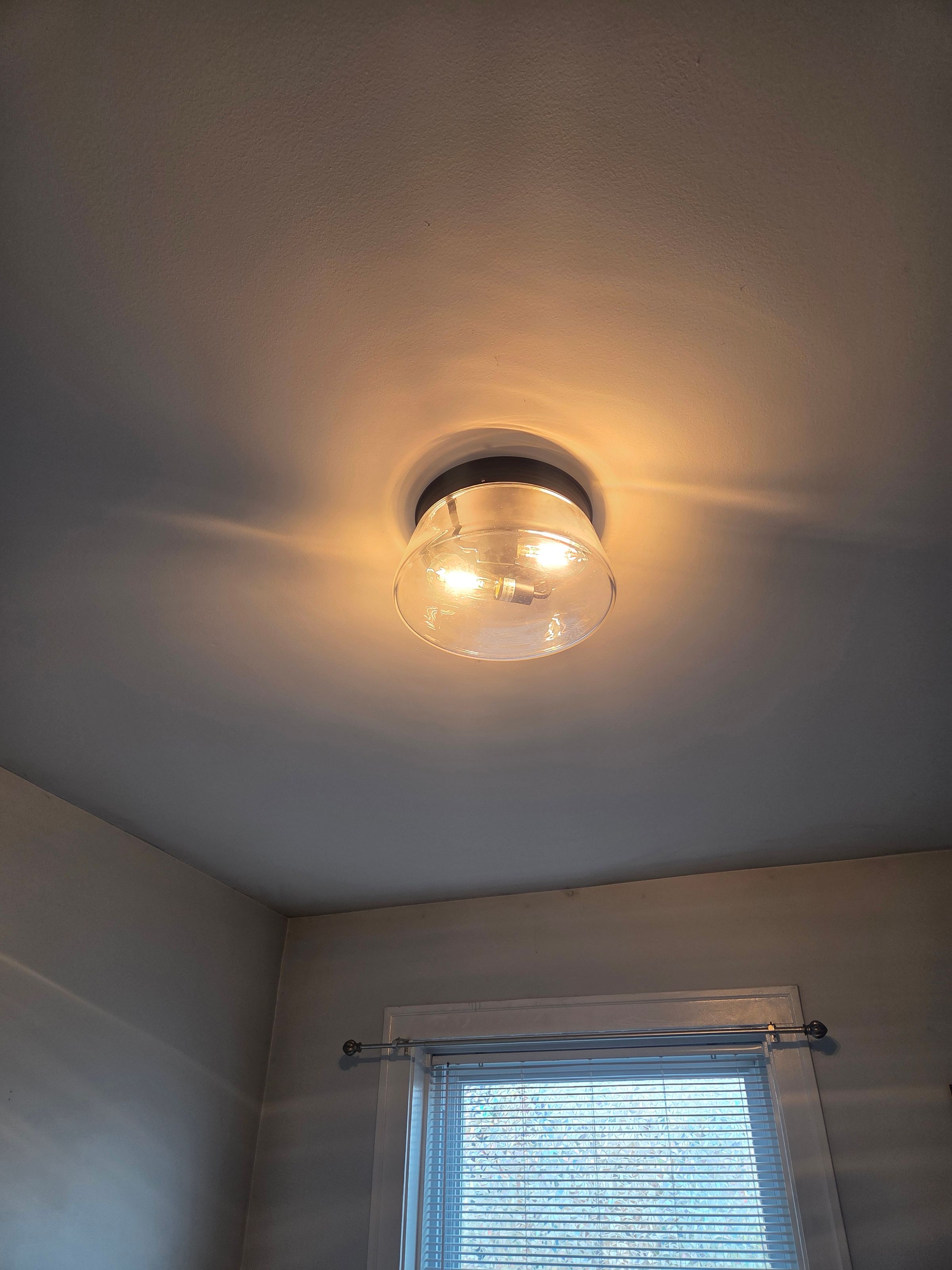 Ceilling light replaced