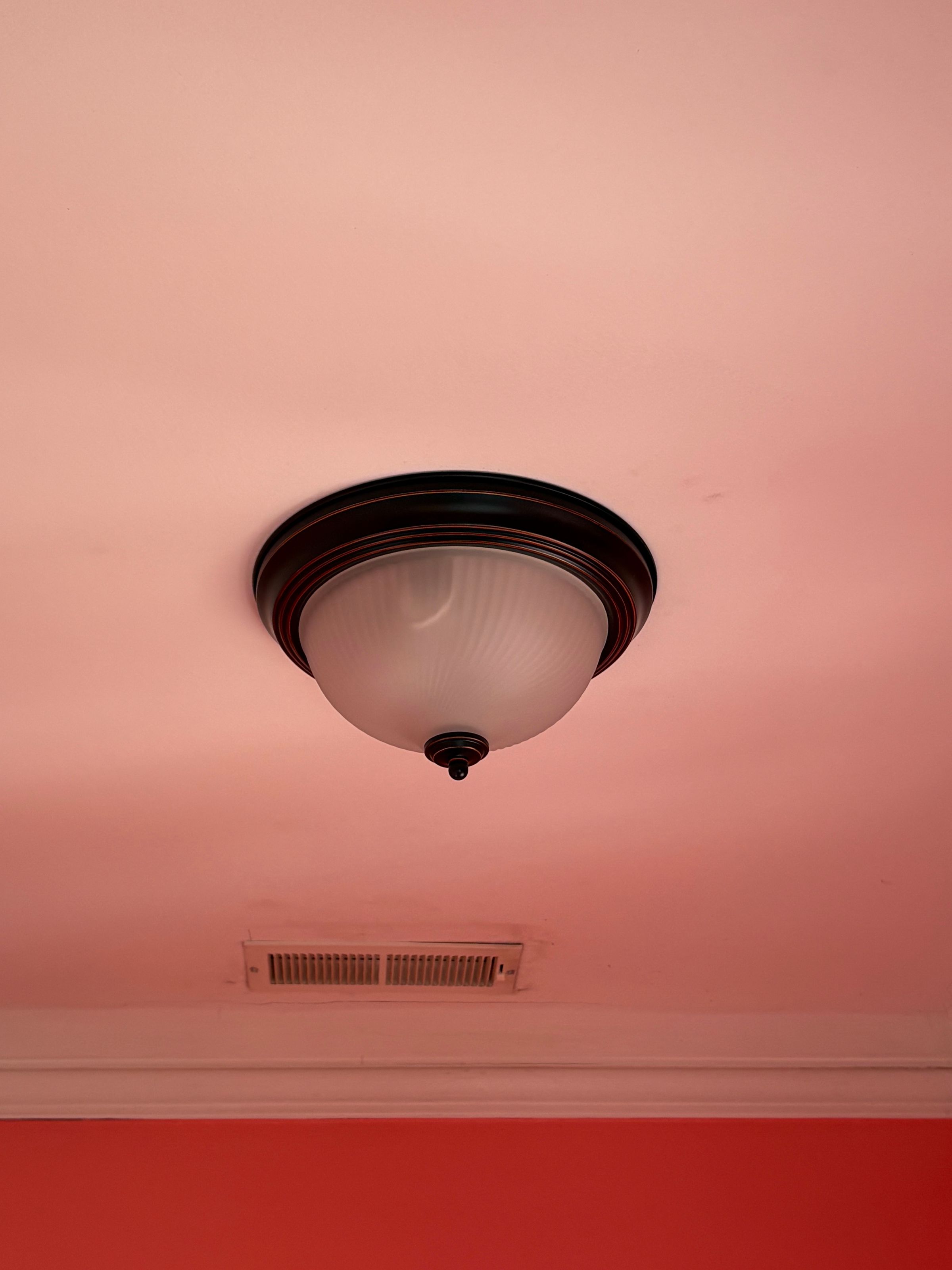 Front entrance ceilling light replaced