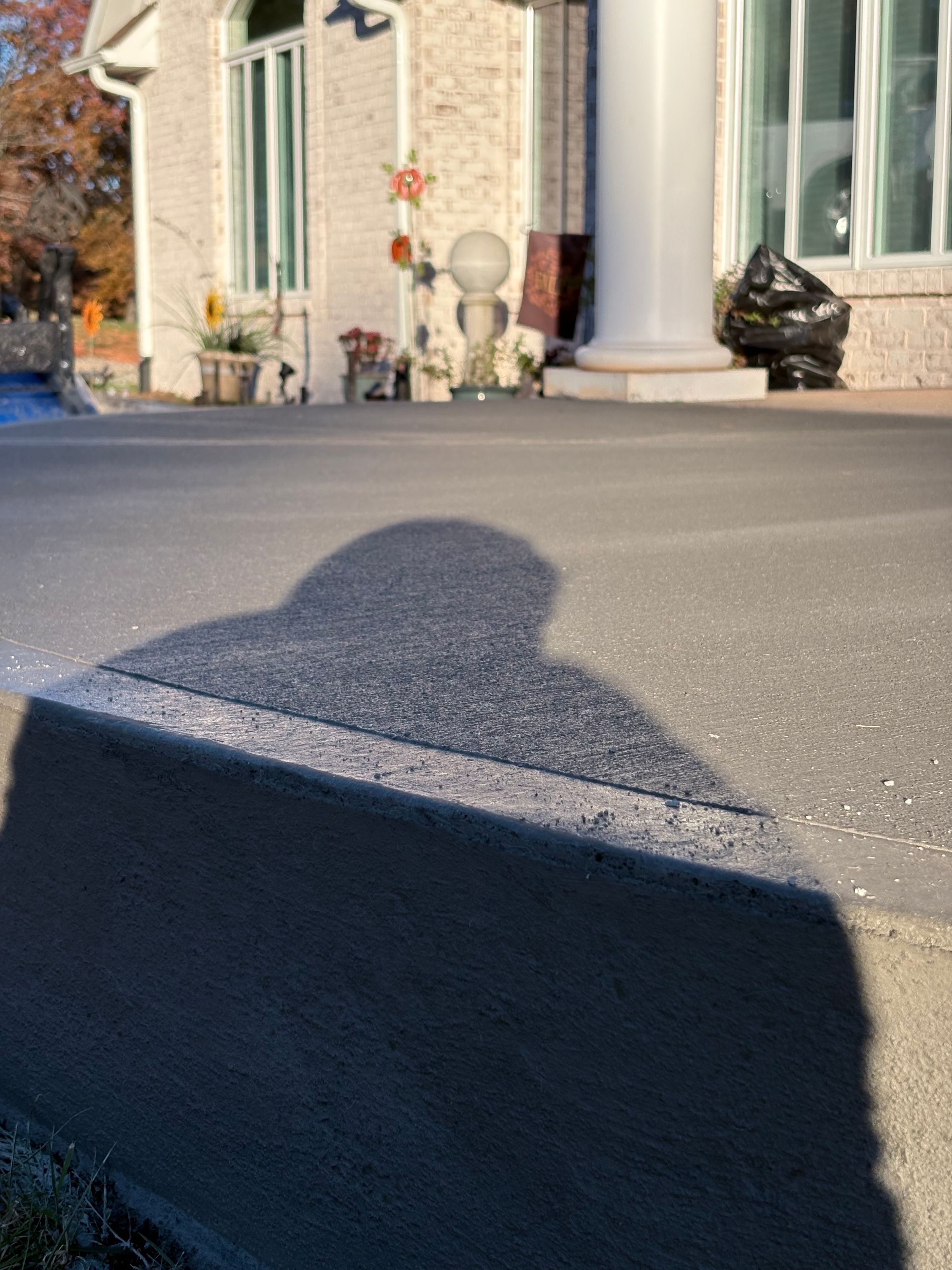 Beautiful Curved Front Porch Extension