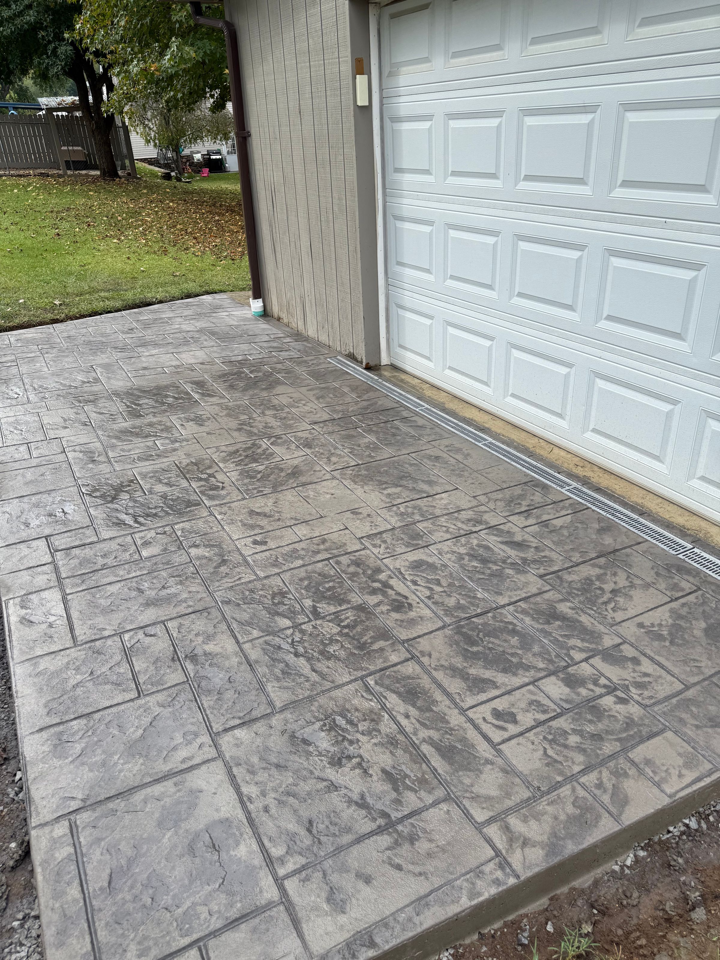 Stamped Patio