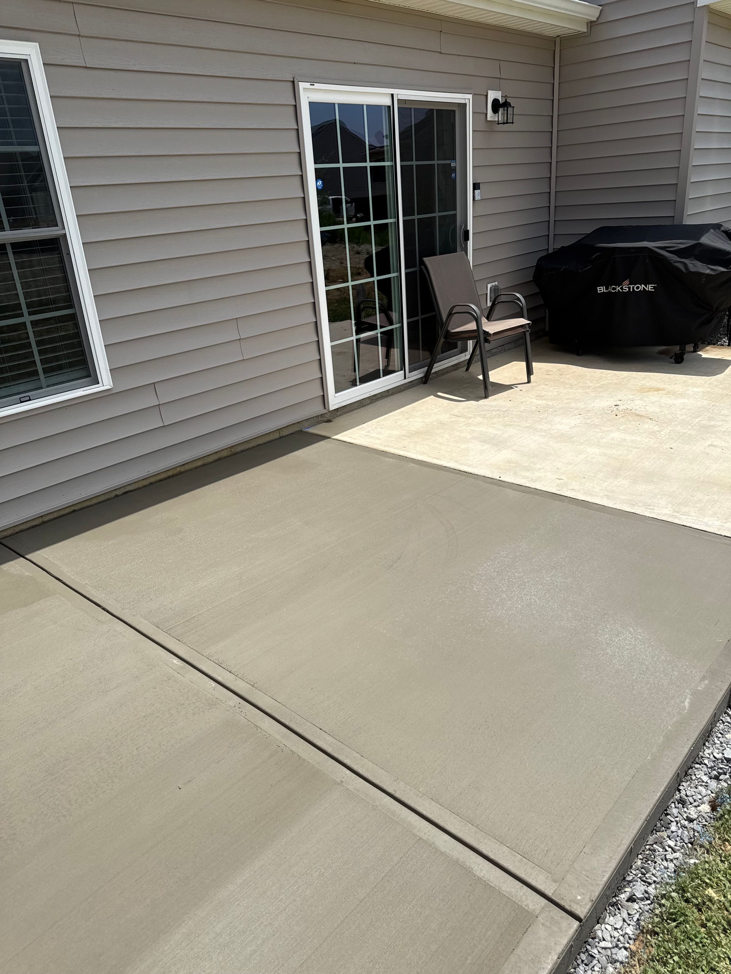 Patio Extension After