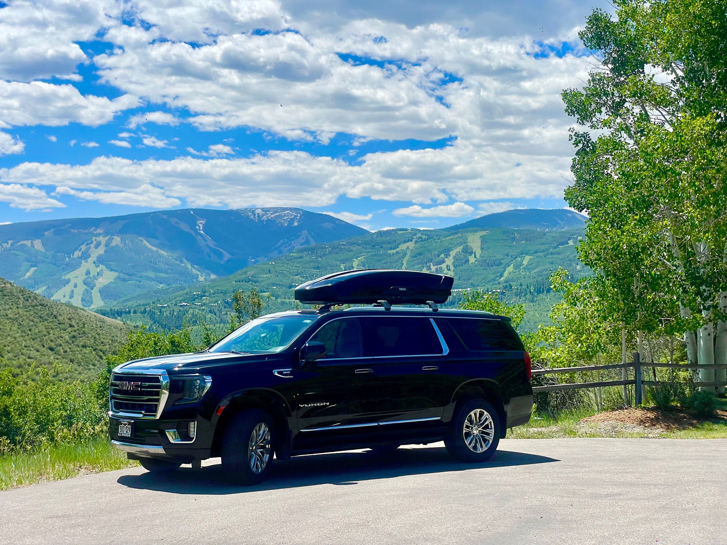 luxury black car transportation's image