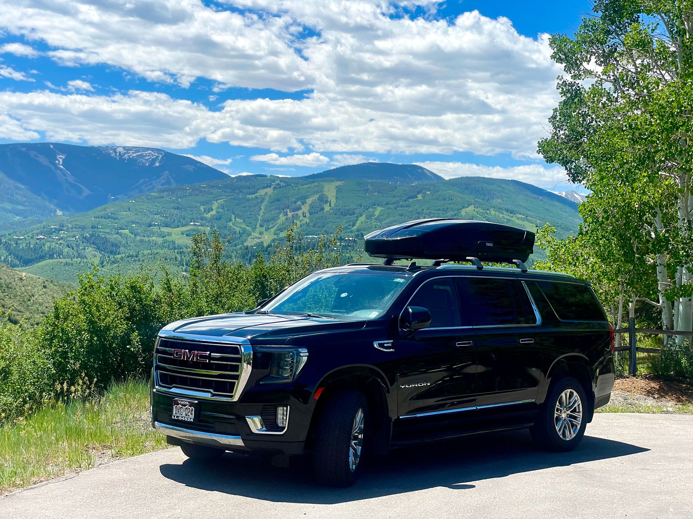 luxury black car transportation's image