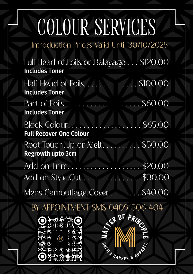 Matter of Principle Unisex Barber & Apparel | Emu Park QLD's image