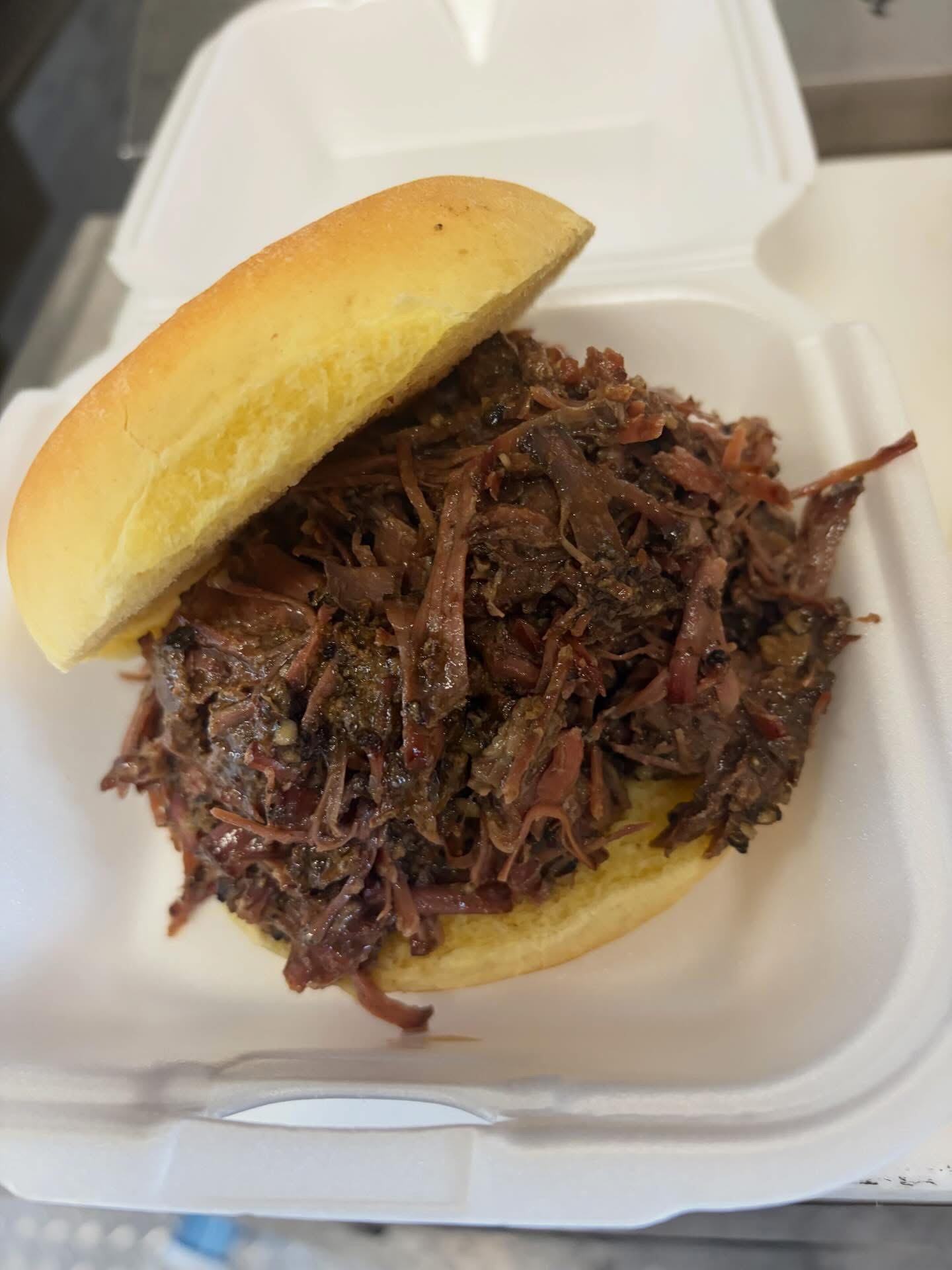 Beef Cheek Sandwich