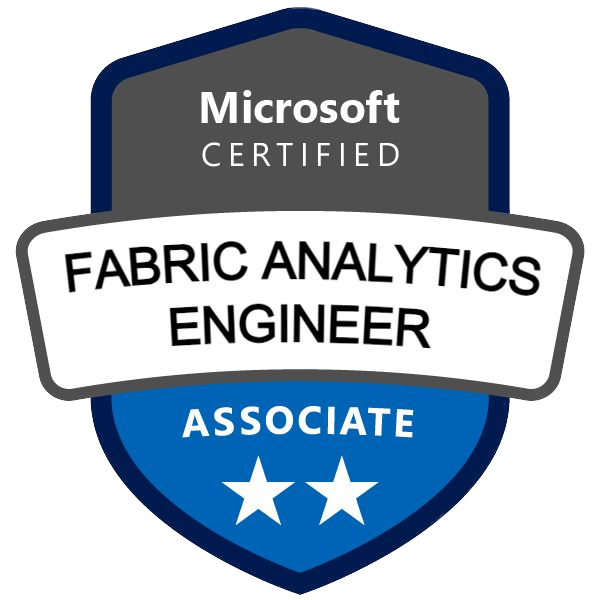 Fabric Analytics Engineer Certification Badge