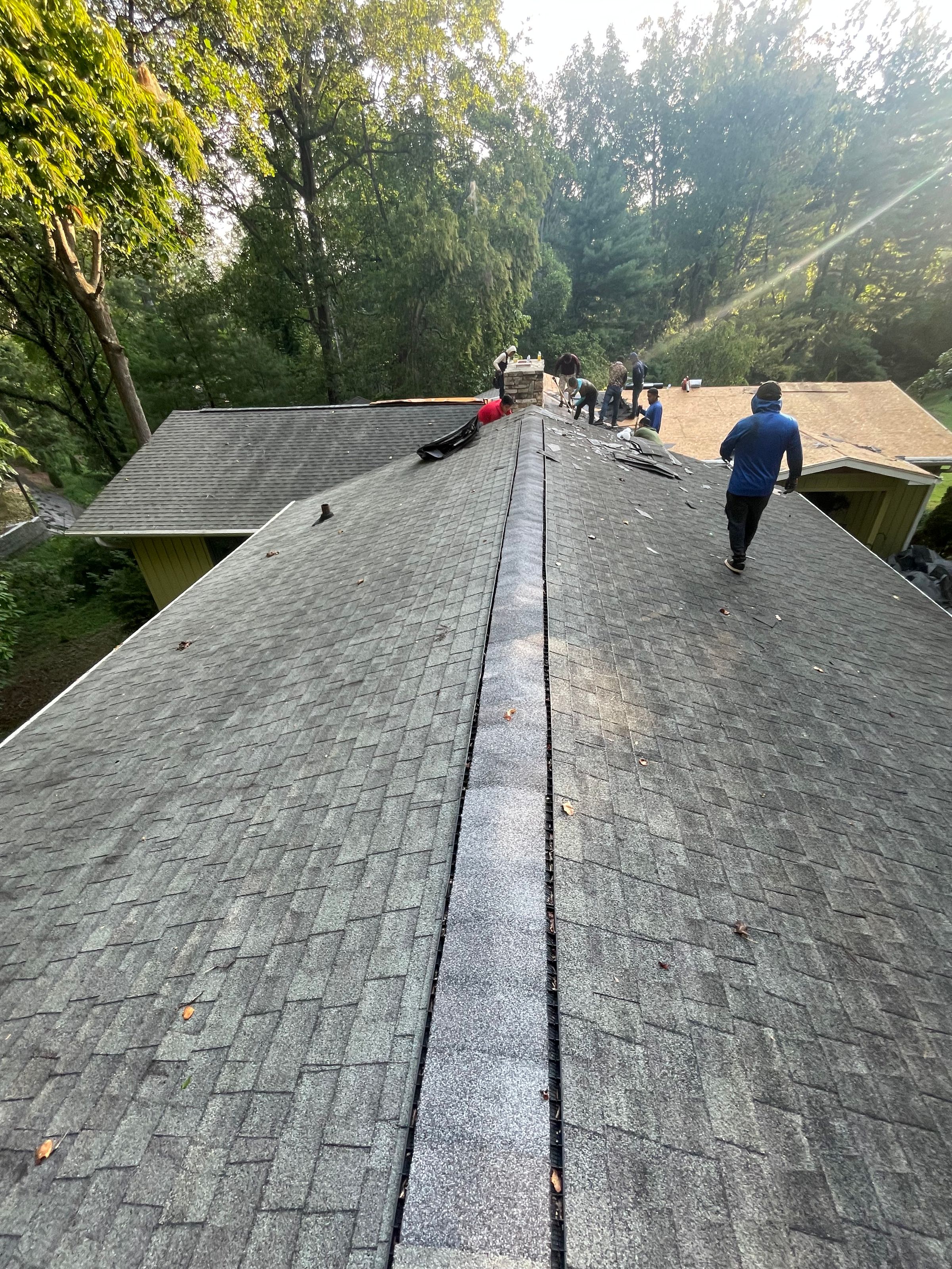 Overview Old Shingle Removal