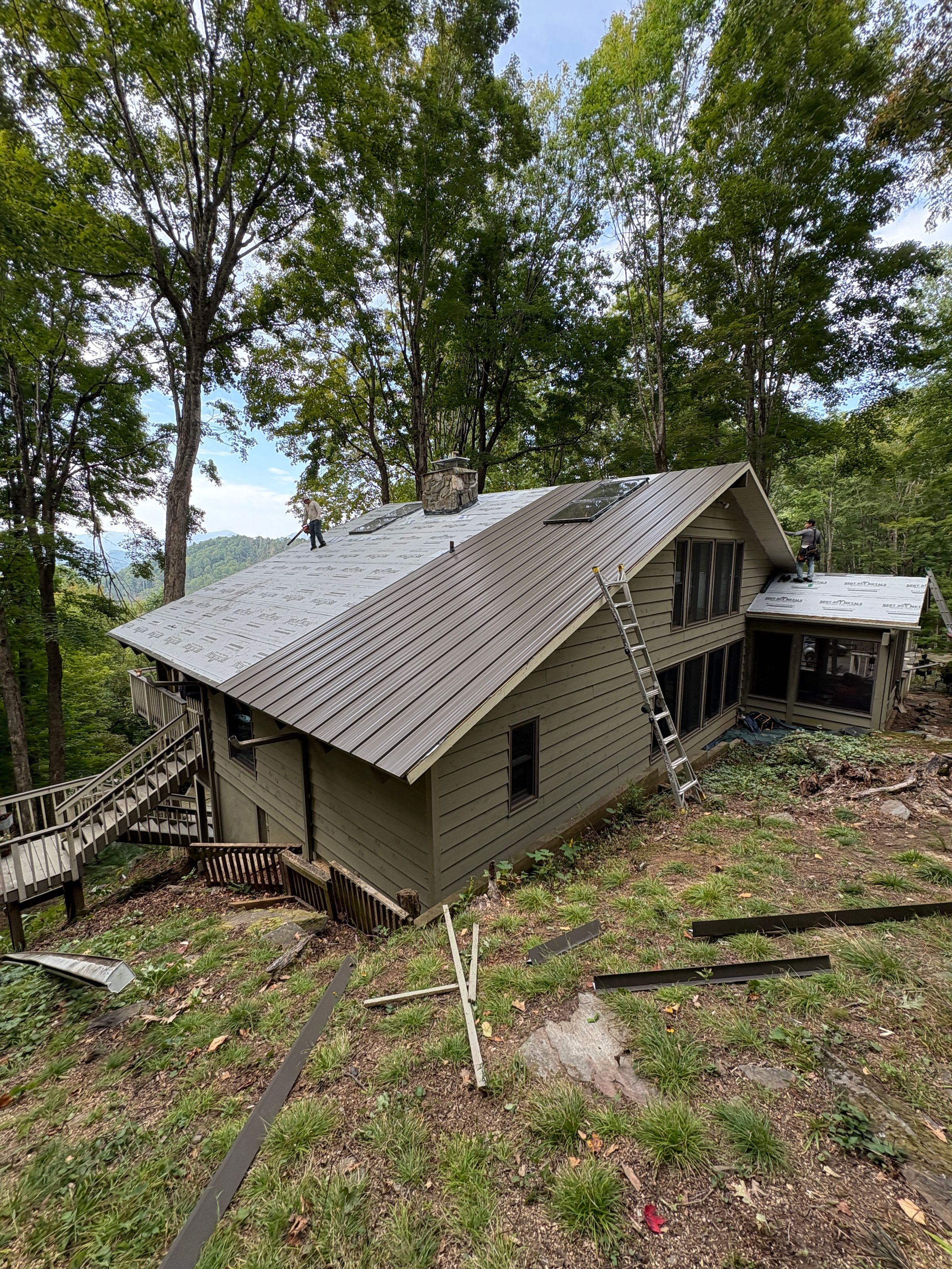 Rear Slope in Progress