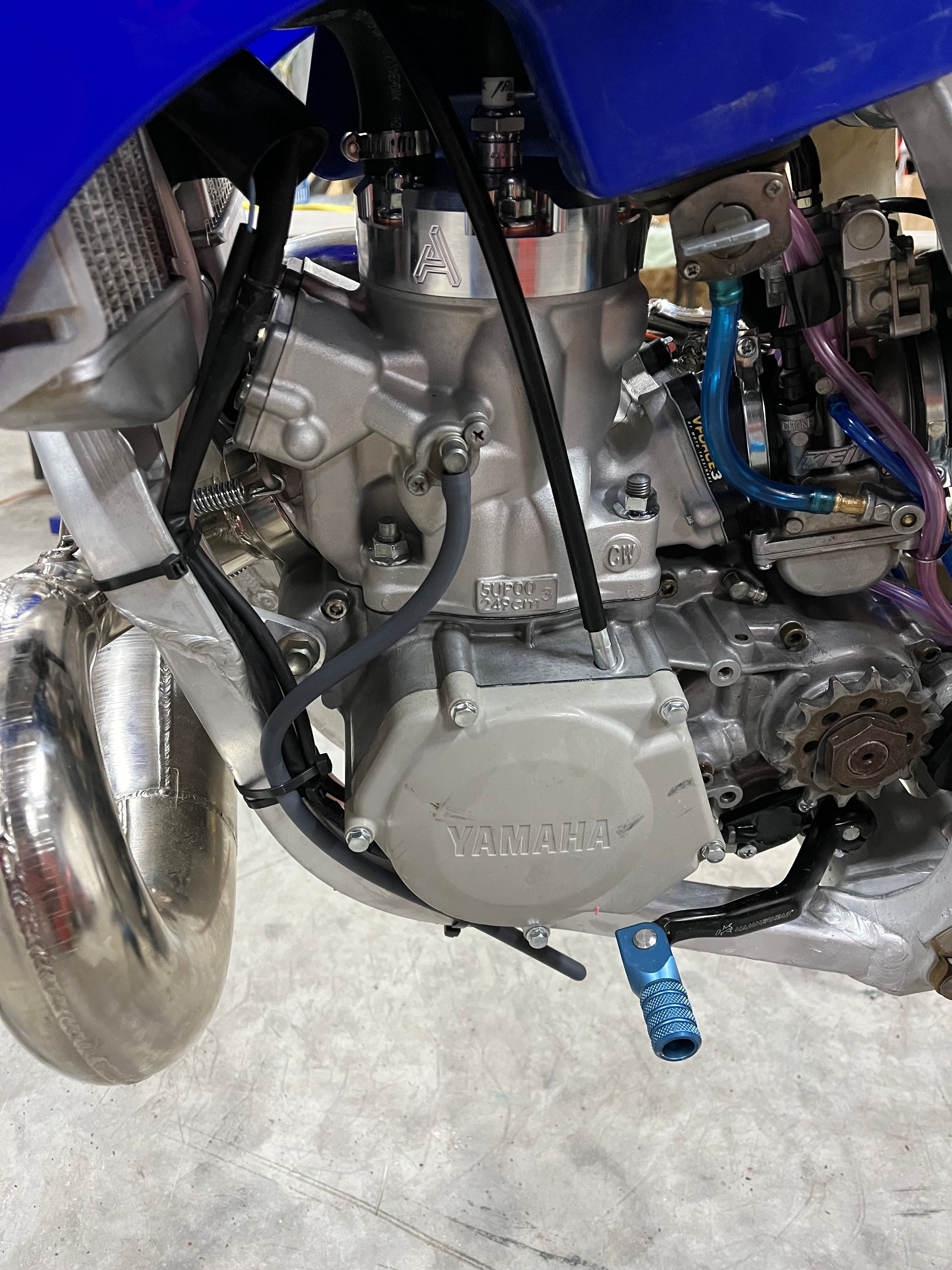 Fresh motor with Apex Racing Head