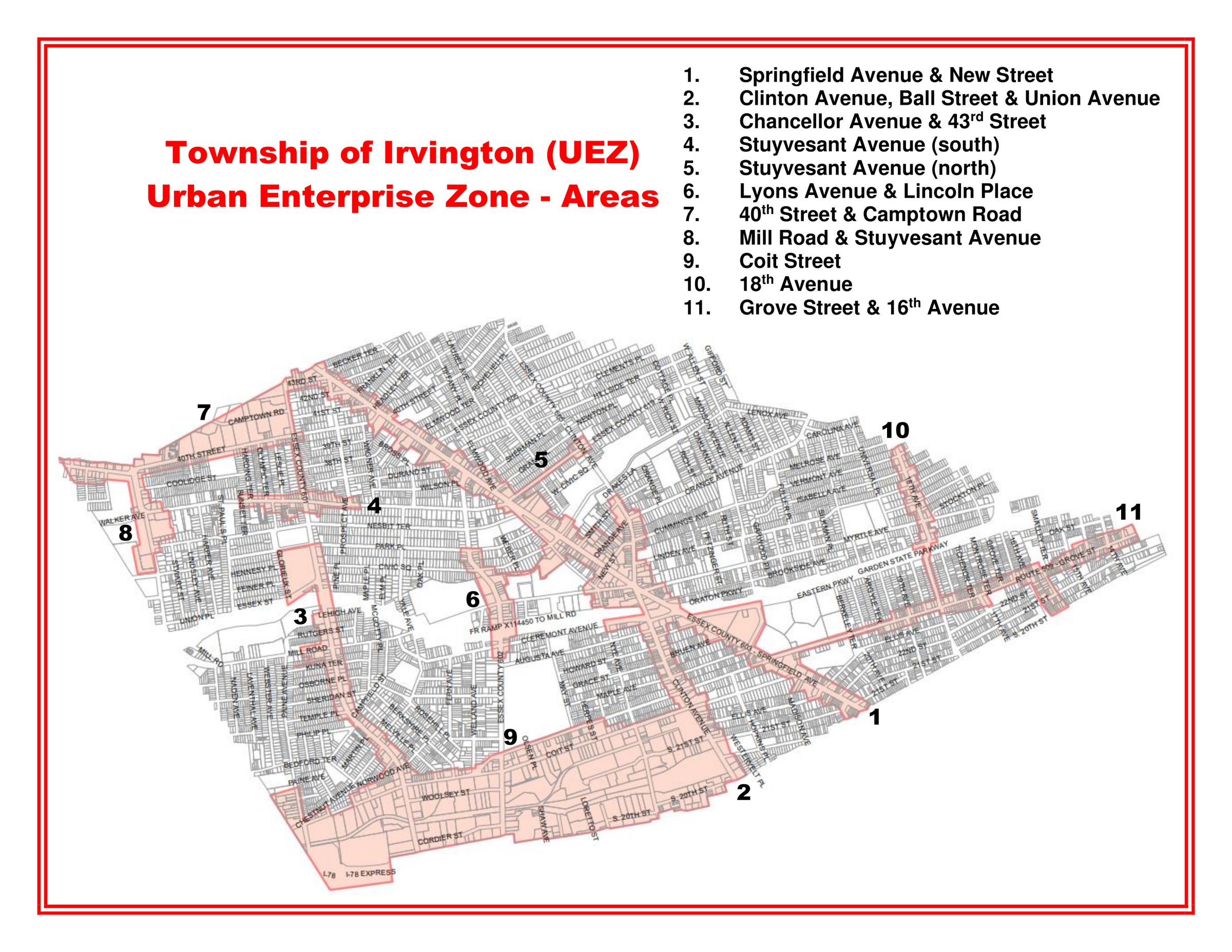 Irvington Urban Enterprise Zone's image
