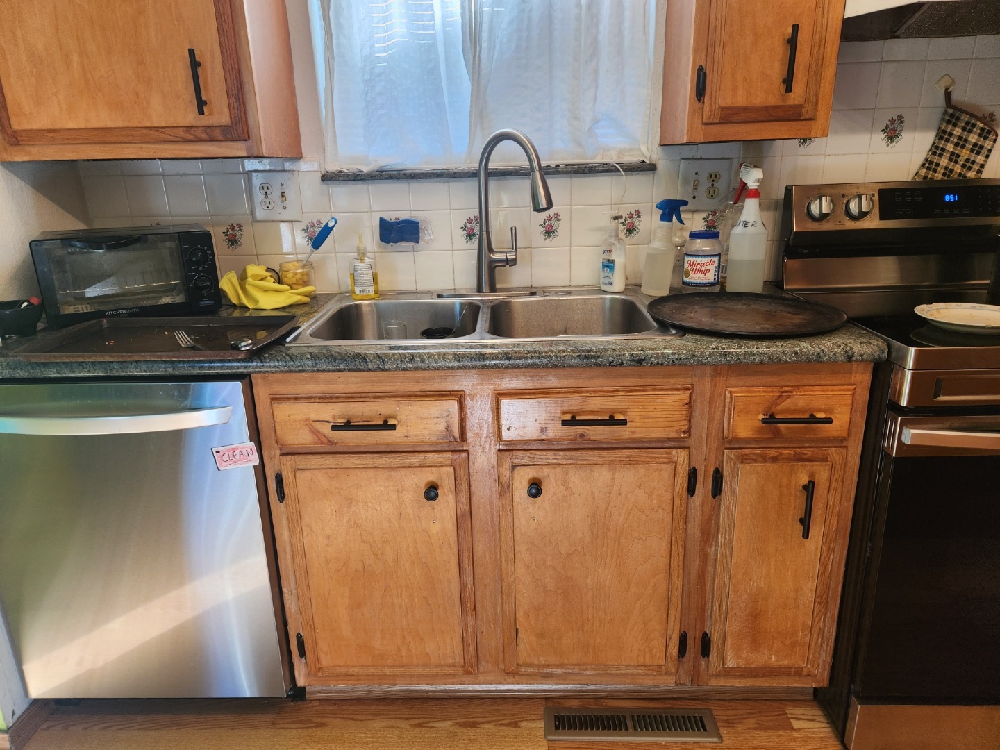 Before cabinets