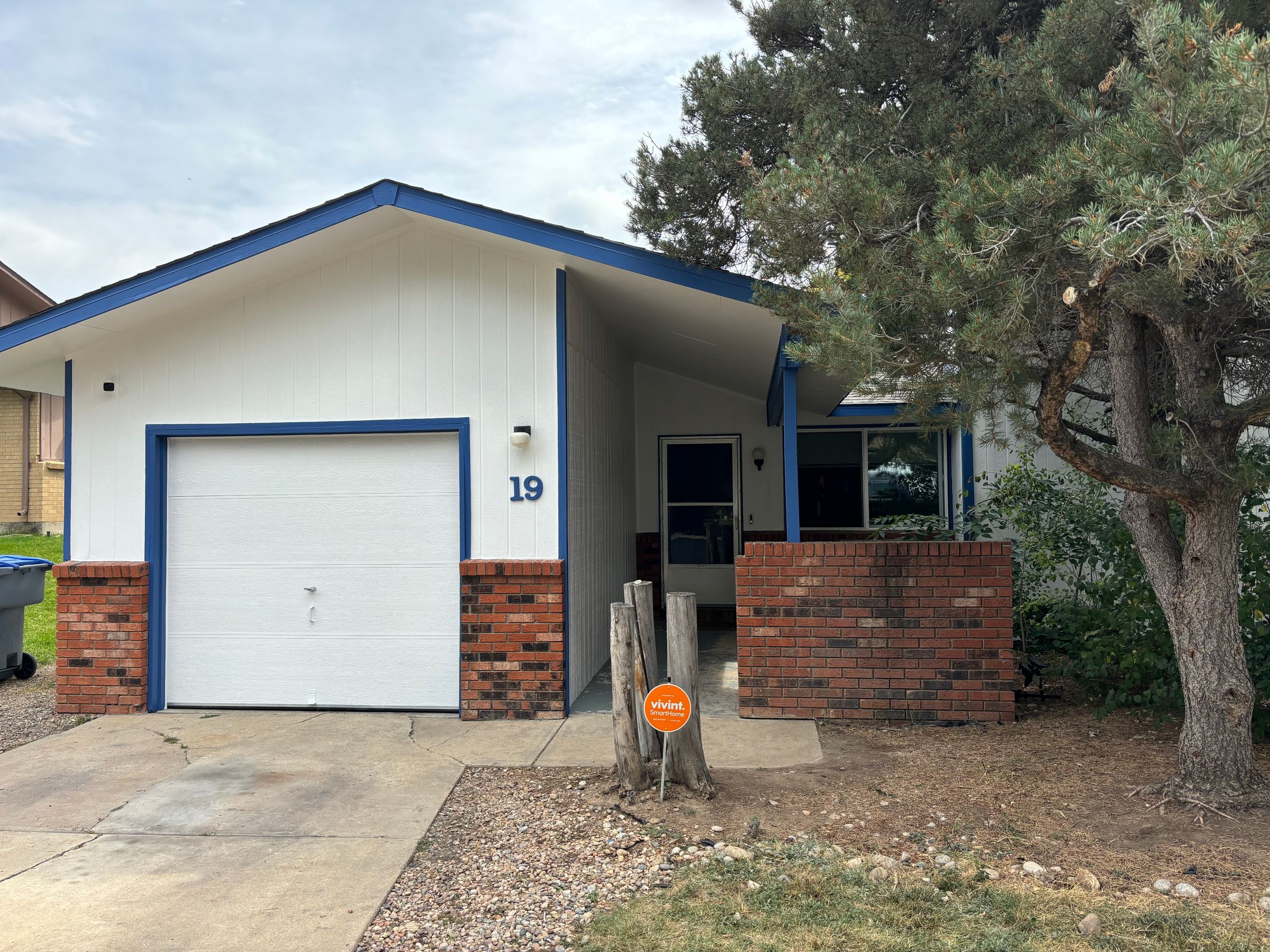 After exterior repaint