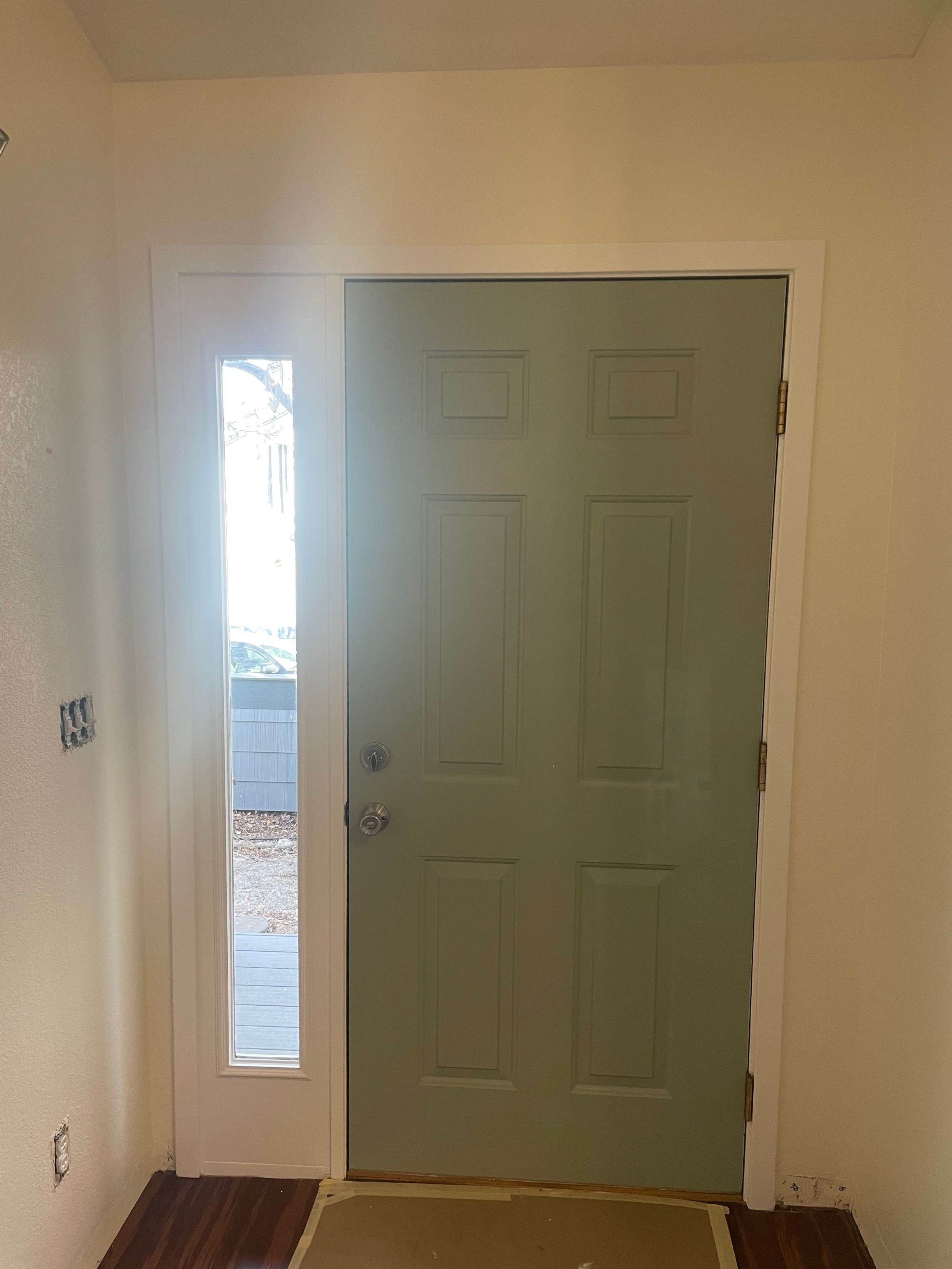 After whole interior repaint