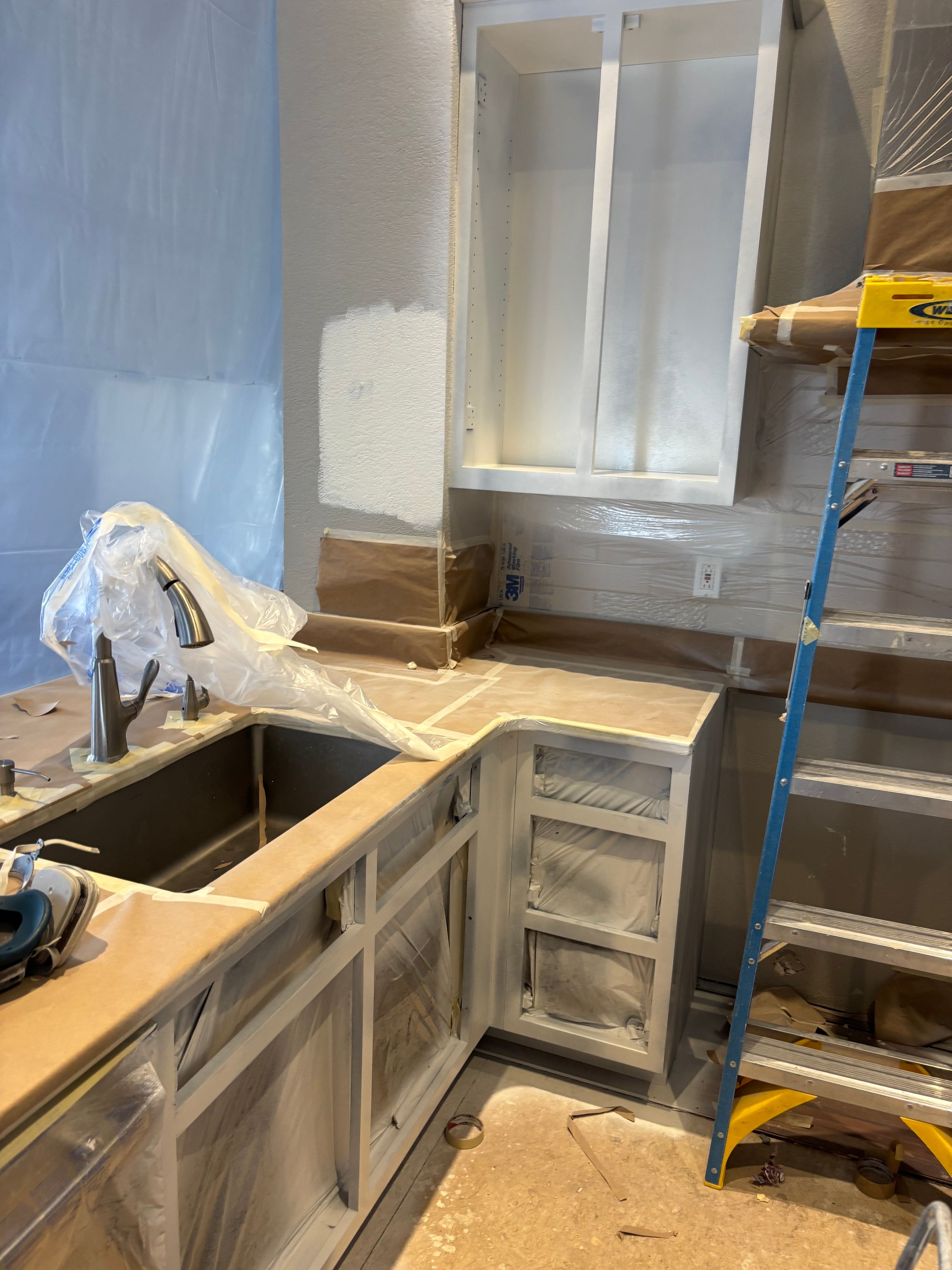 Before kitchen cabinets 
