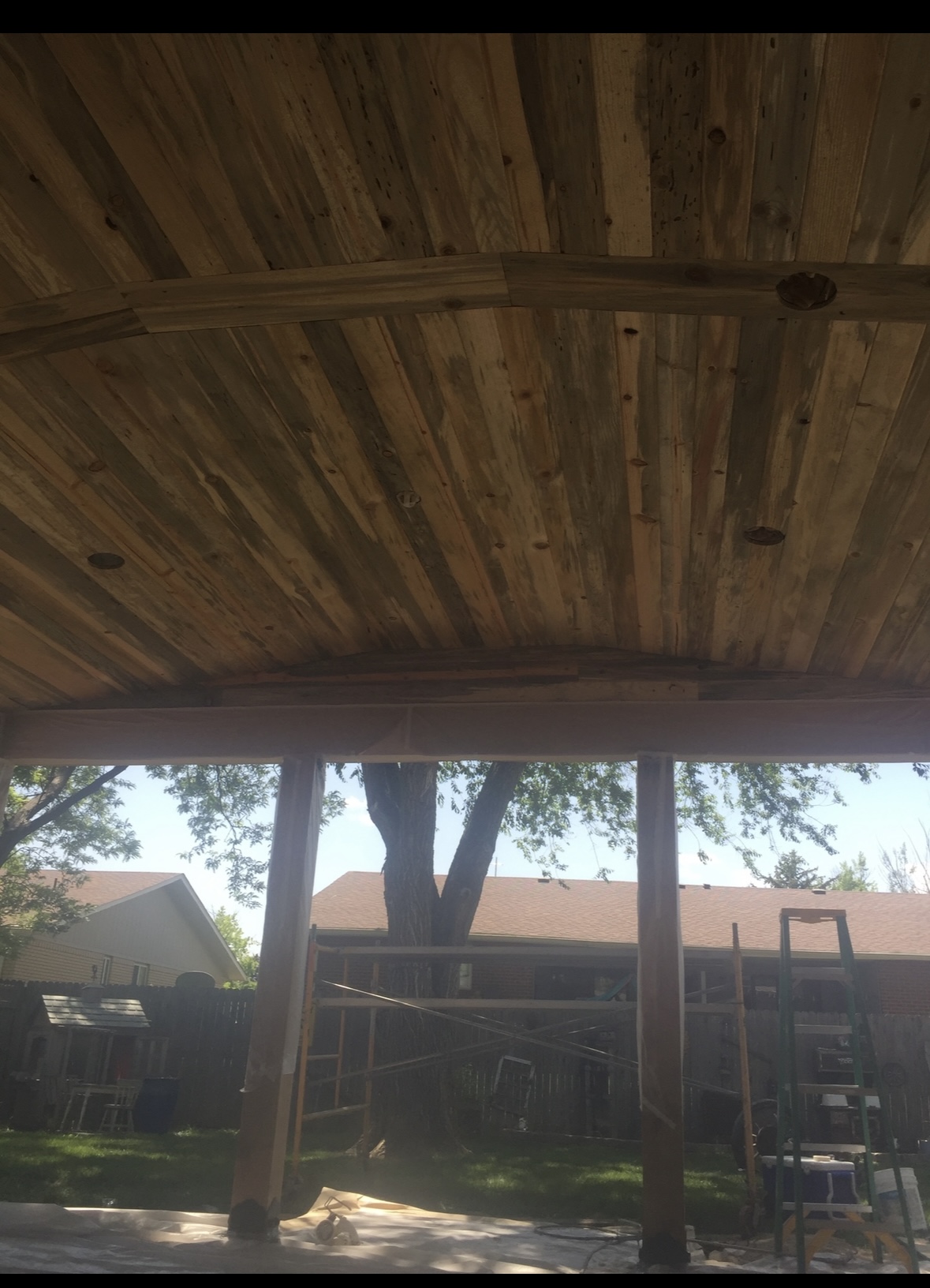 Patio addition 